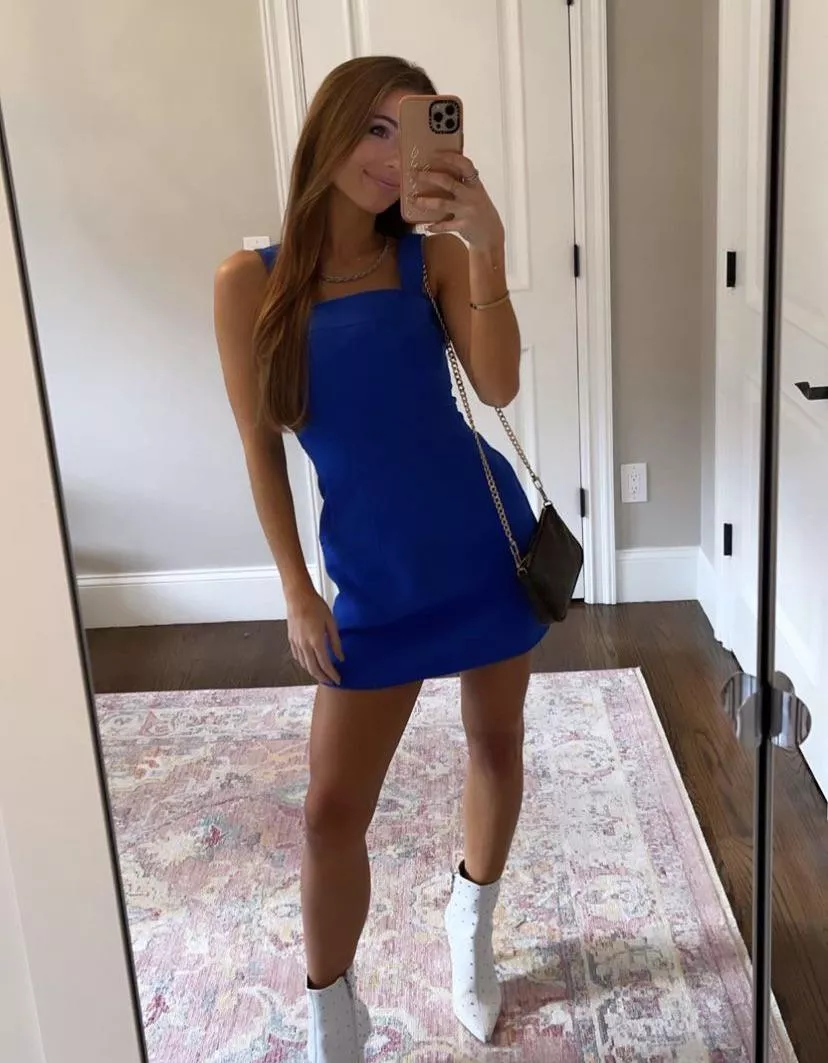 Blue dress IRTR