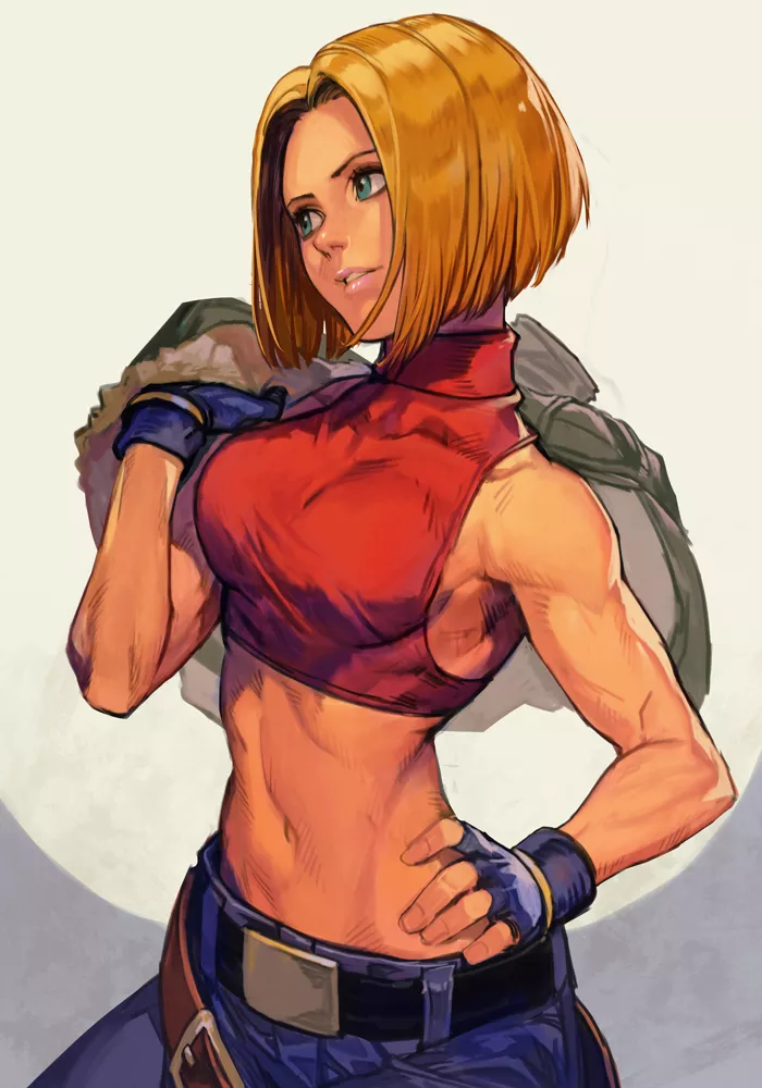 Blue Mary (hankuri/hungry clicker) [Fatal Fury, King of Fighters]