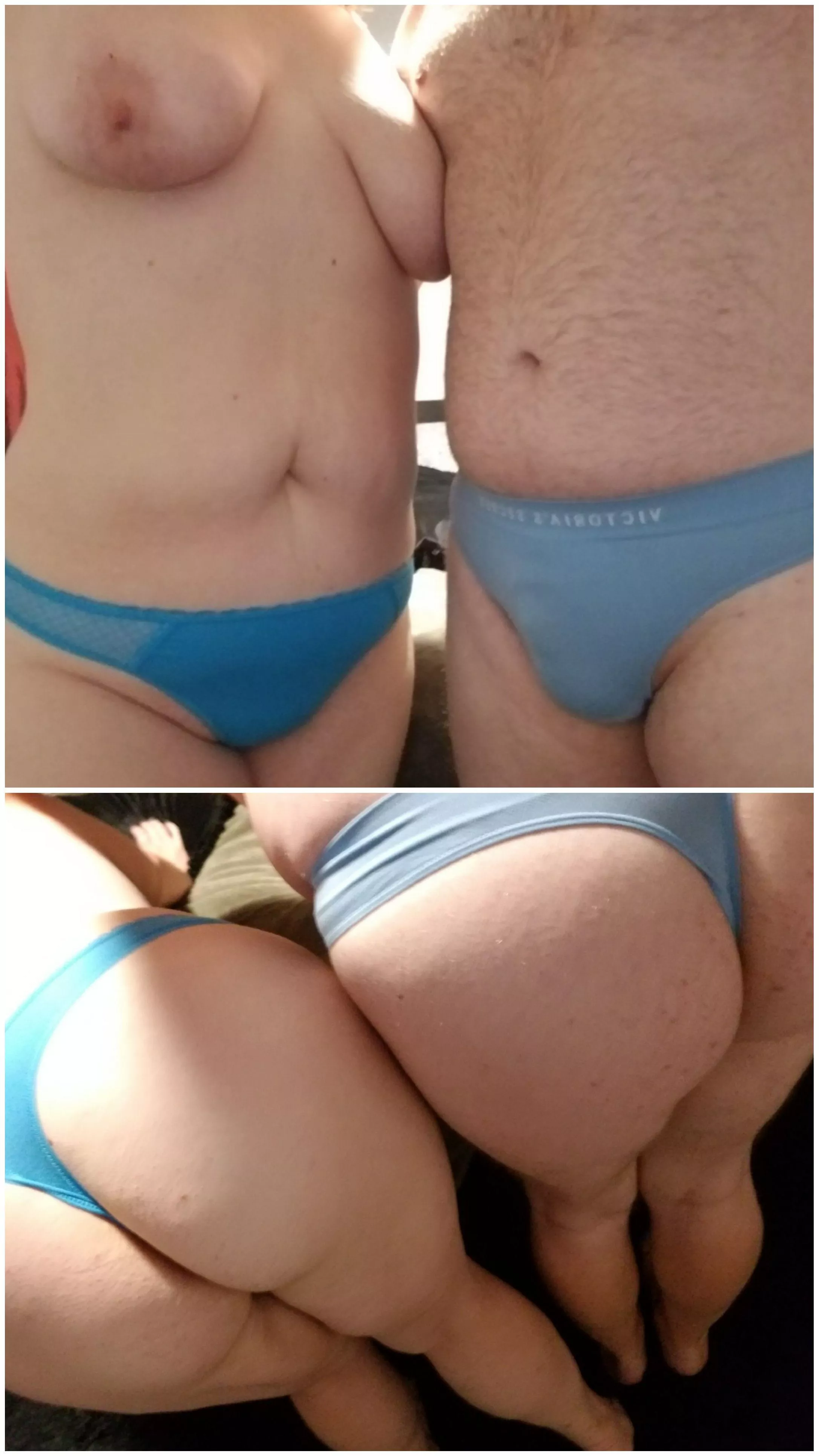 Blue Monday Thongs [MF] [OC]