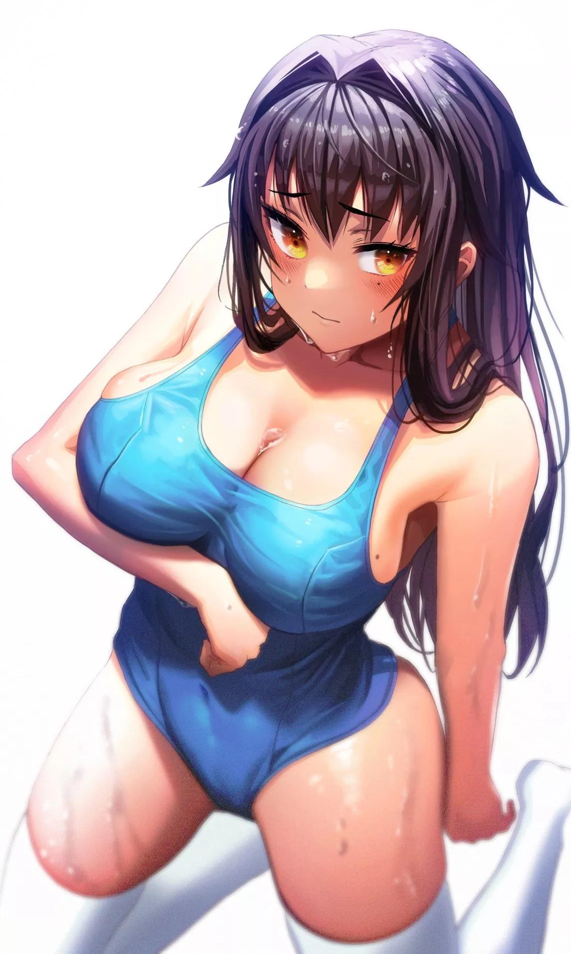 Blue Swimsuit