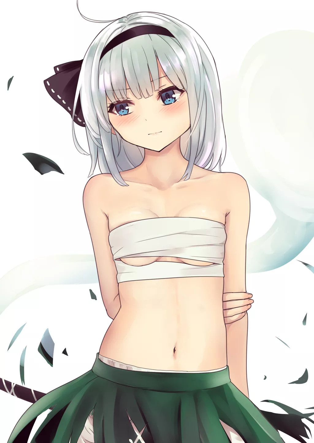 Blushing Youmu [Underboob]