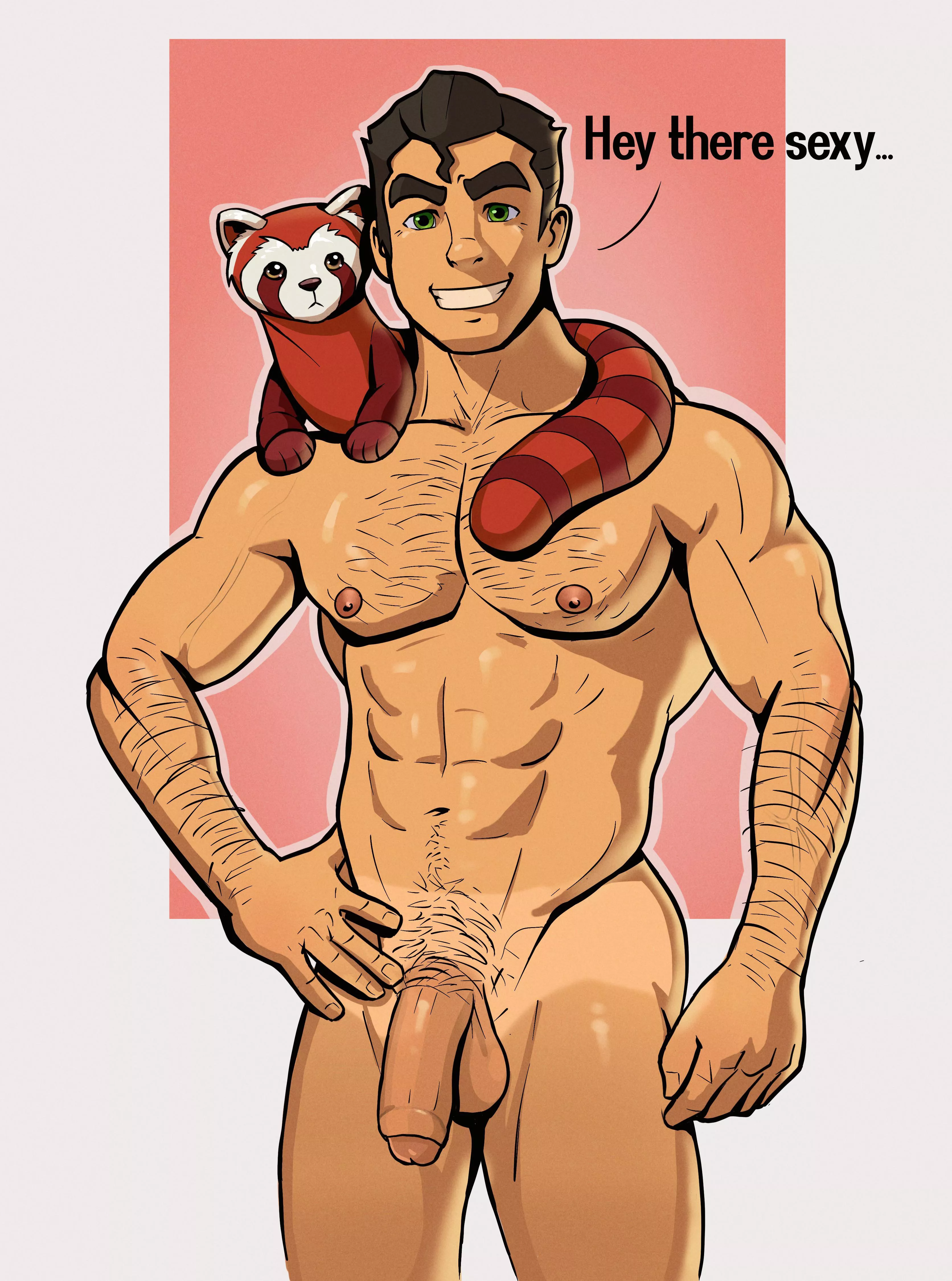 Bolin forgot to put on some clothes