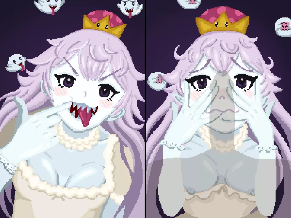 Boosette gets spooked