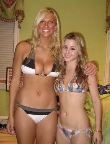 Both have great bikini bods