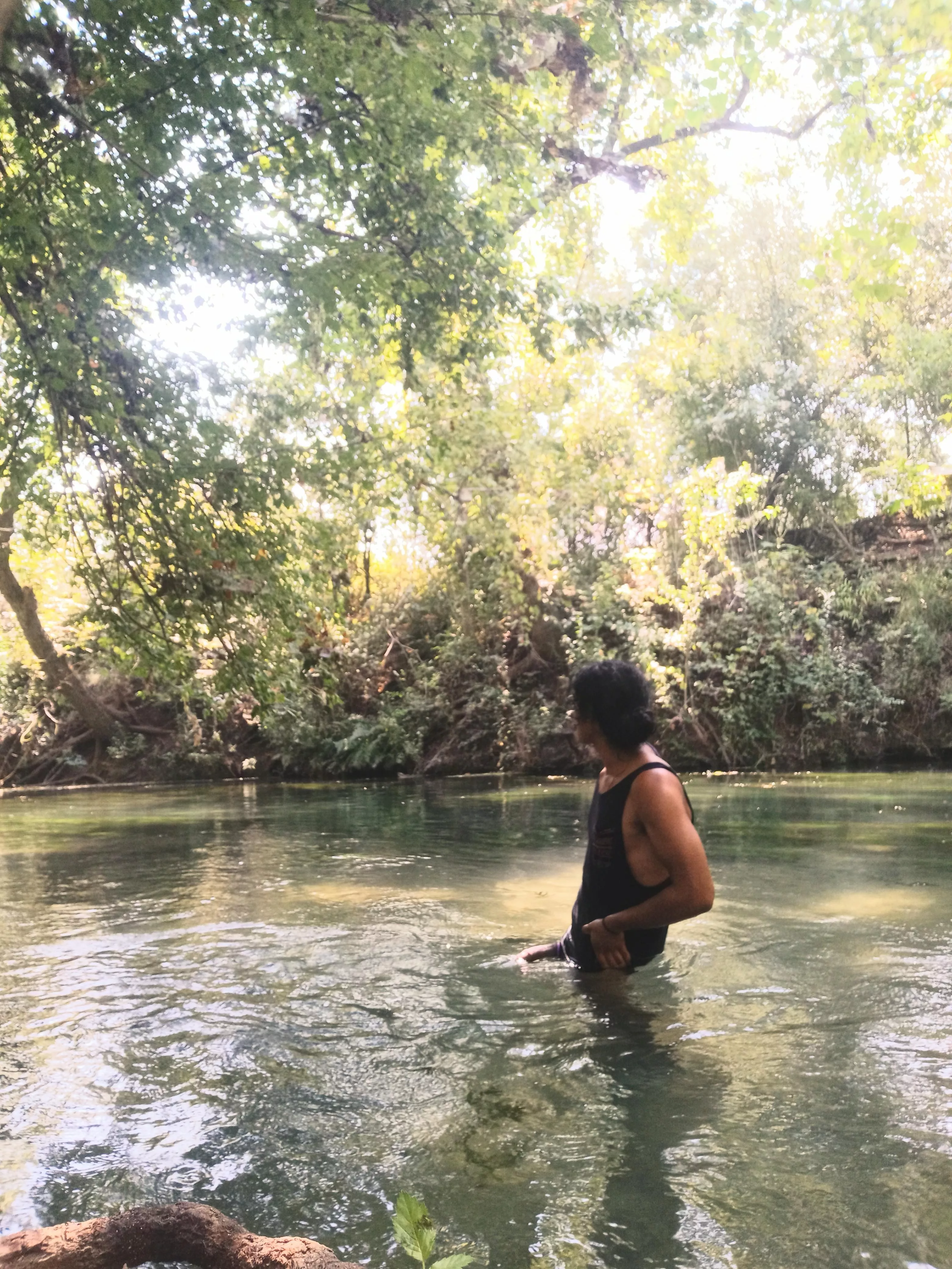 Bottomless in San marcos river â˜º