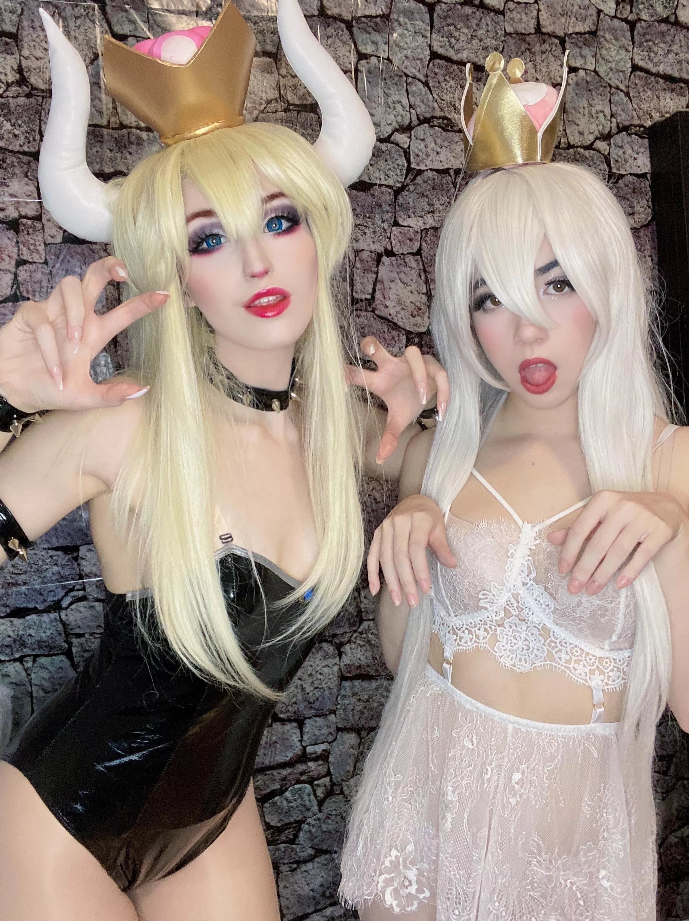 Bowsette and Booette by Chisai and ShutterFae