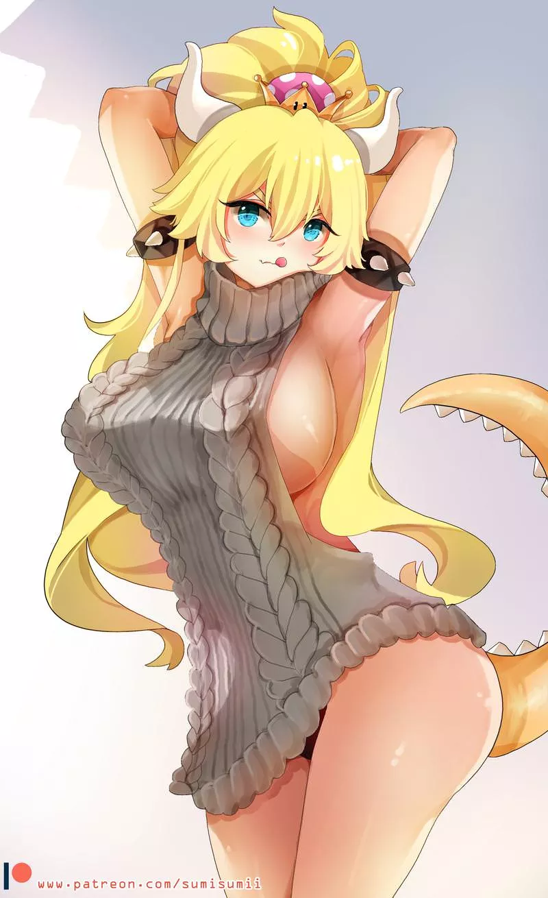 Bowsette VKS (by sumisumii on Pixiv)