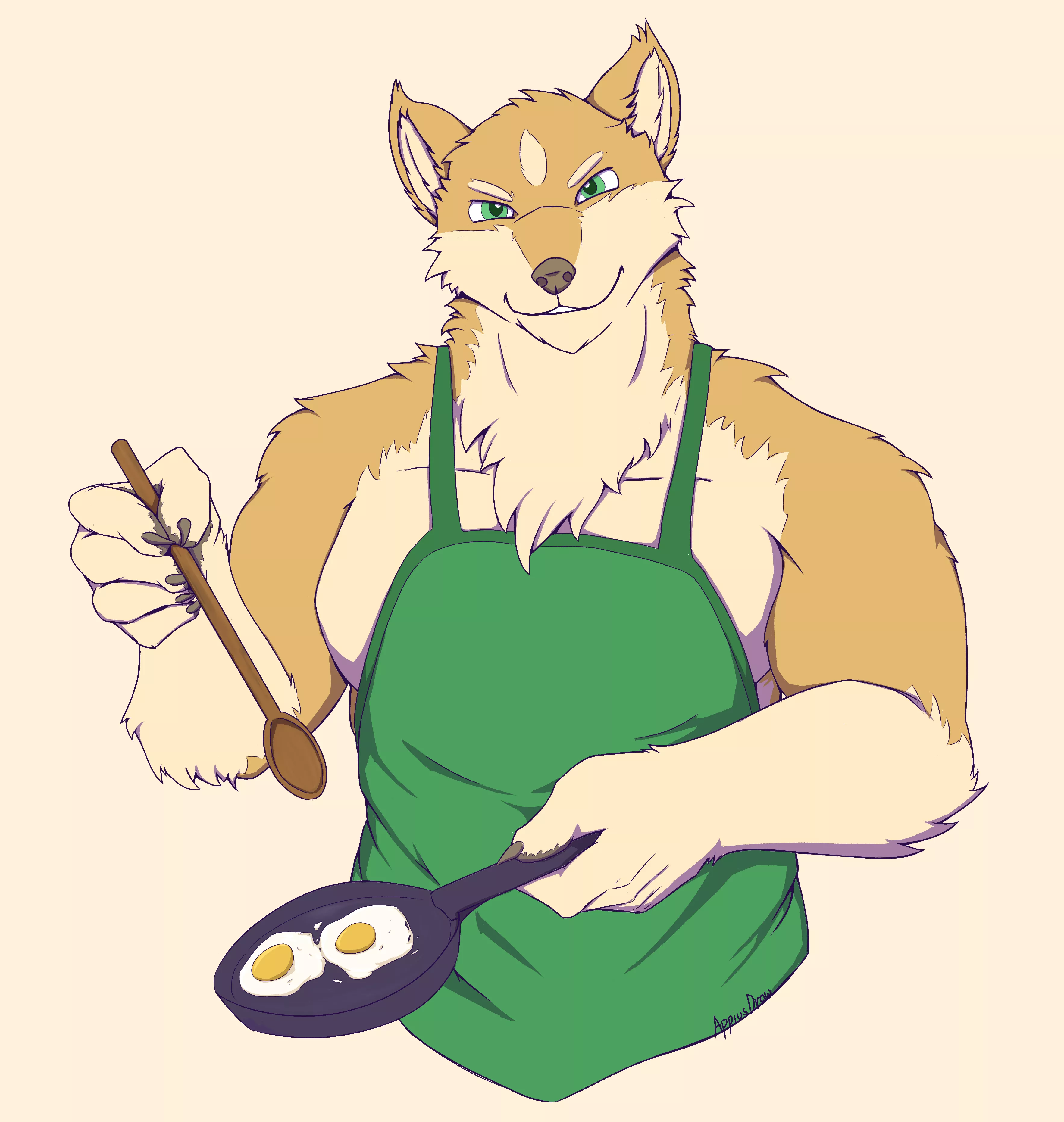 Breakfast Eggs (Art by Me)