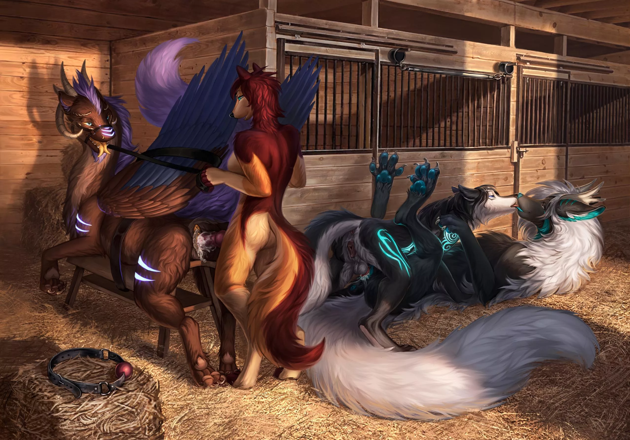 Breeding at the Stables [FHH] (Wolfsecho)