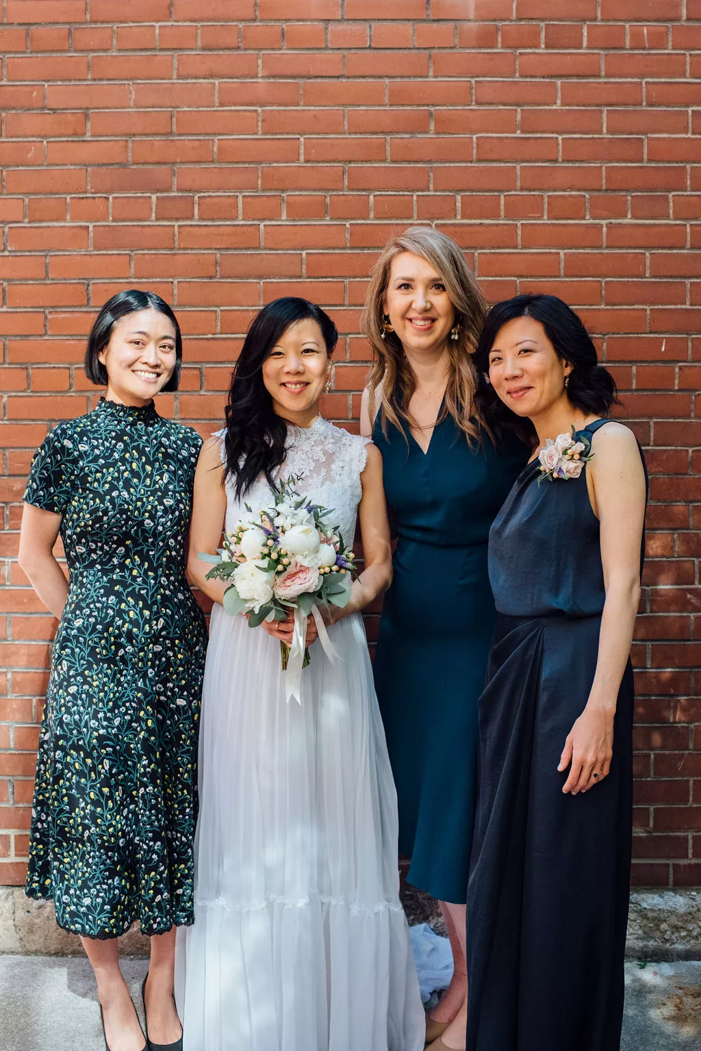 Bride and friends--who's the hottest?