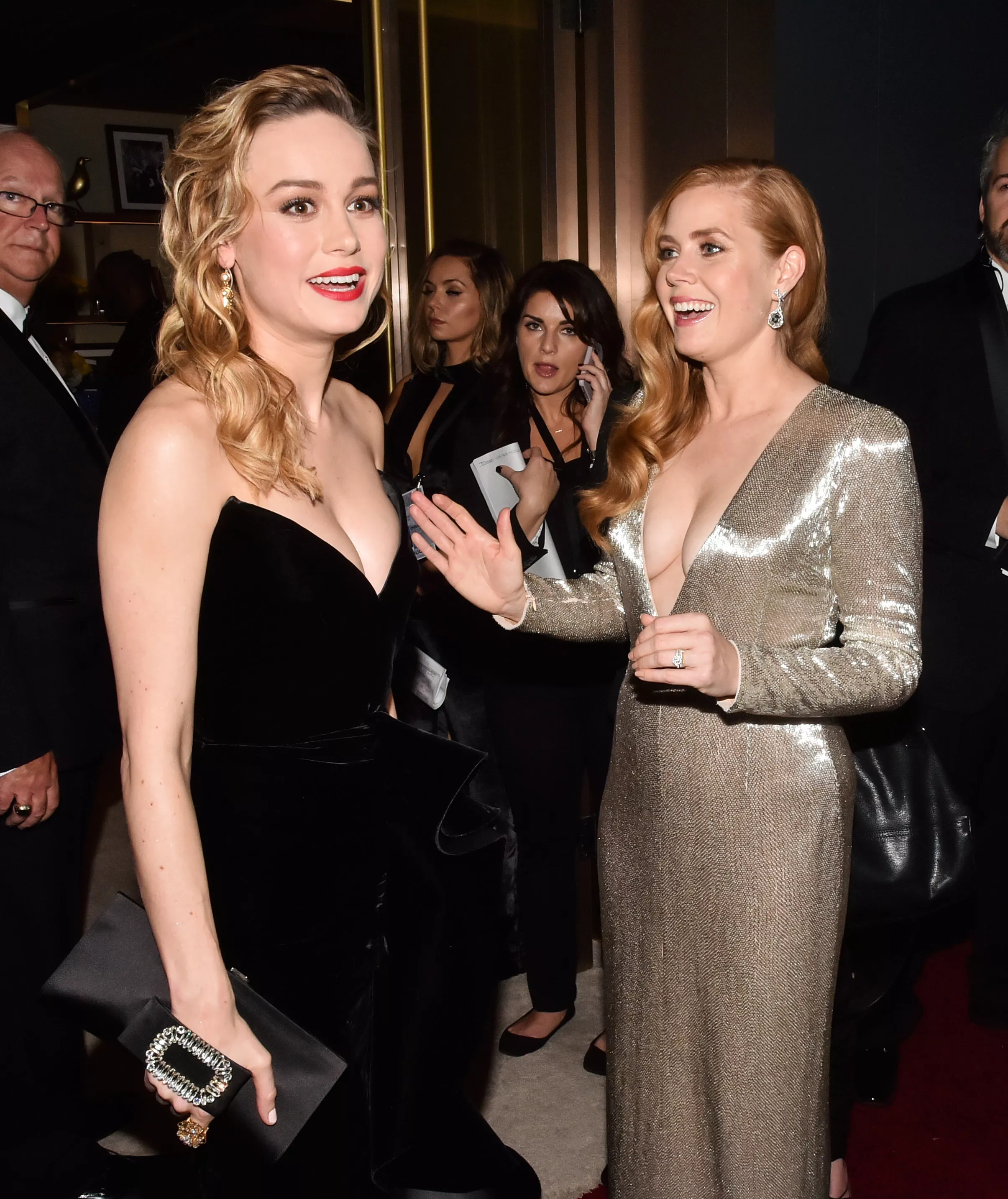 Brie Larson and Amy Adams would be a fun couple swap