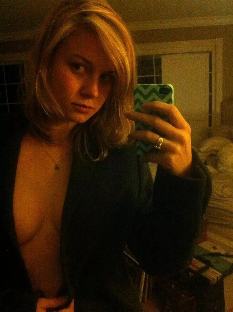 Brie Larson showing off