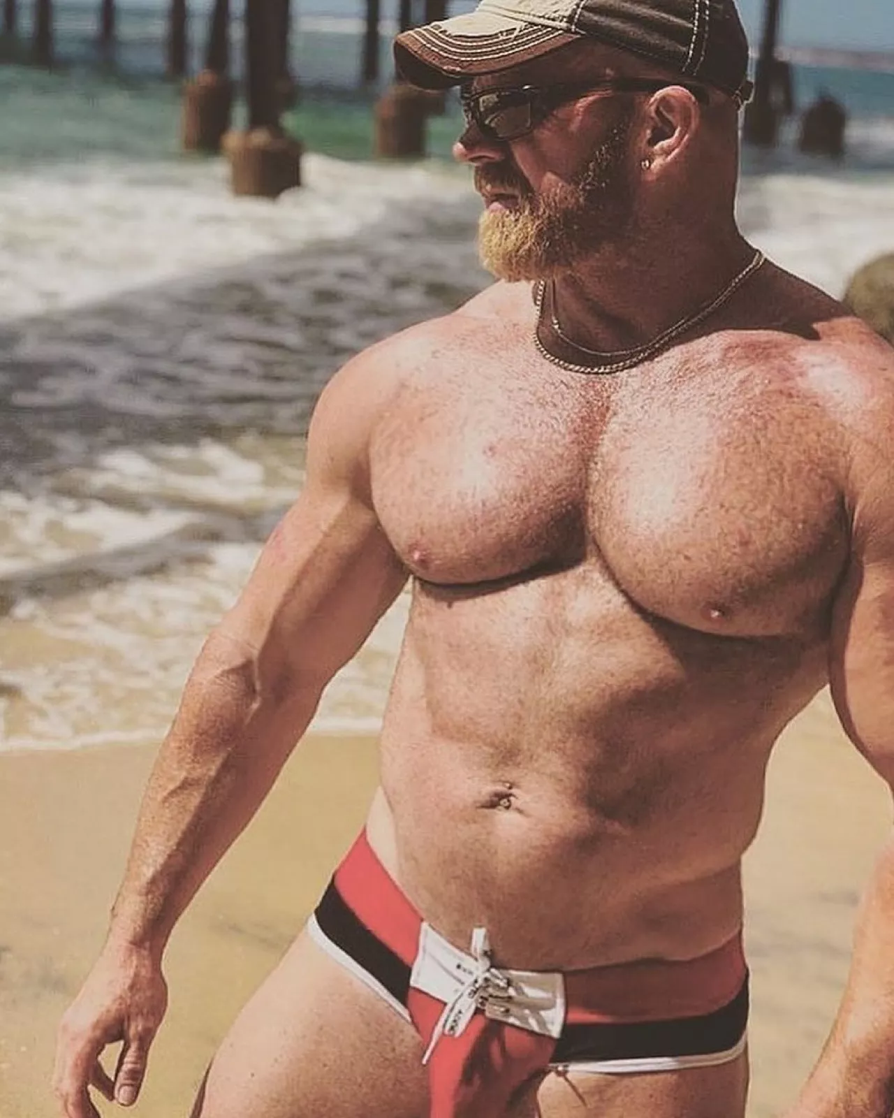 Buff at the beach