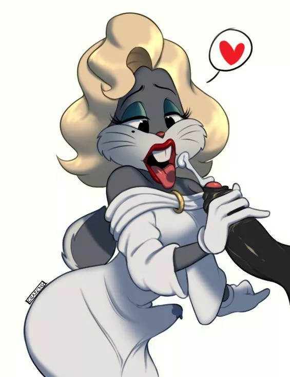 Bugs Bunny as Marylin Monroe (CrazedG)