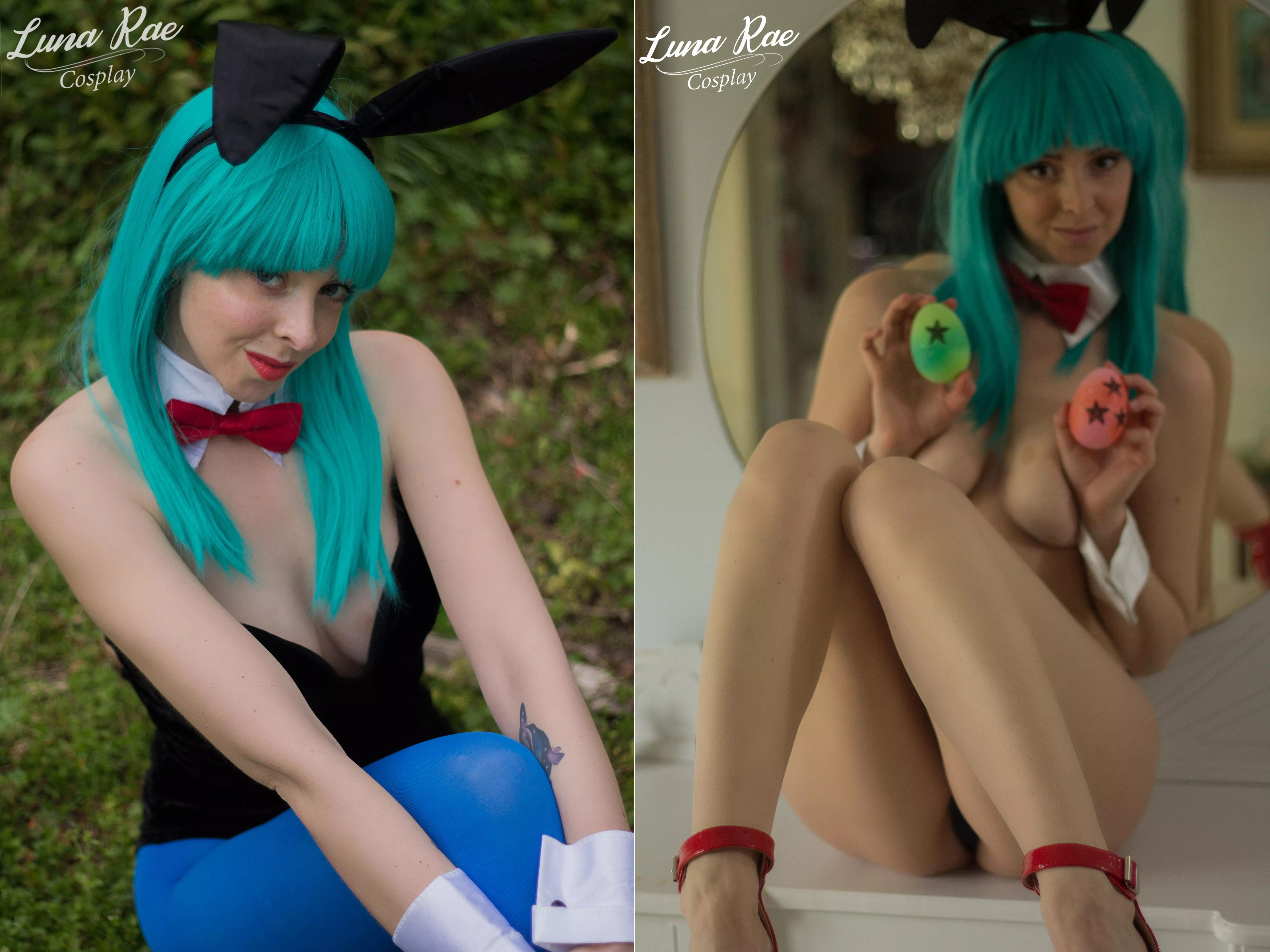 Bunny Bulma on/off by Lunaraecosplay [self]