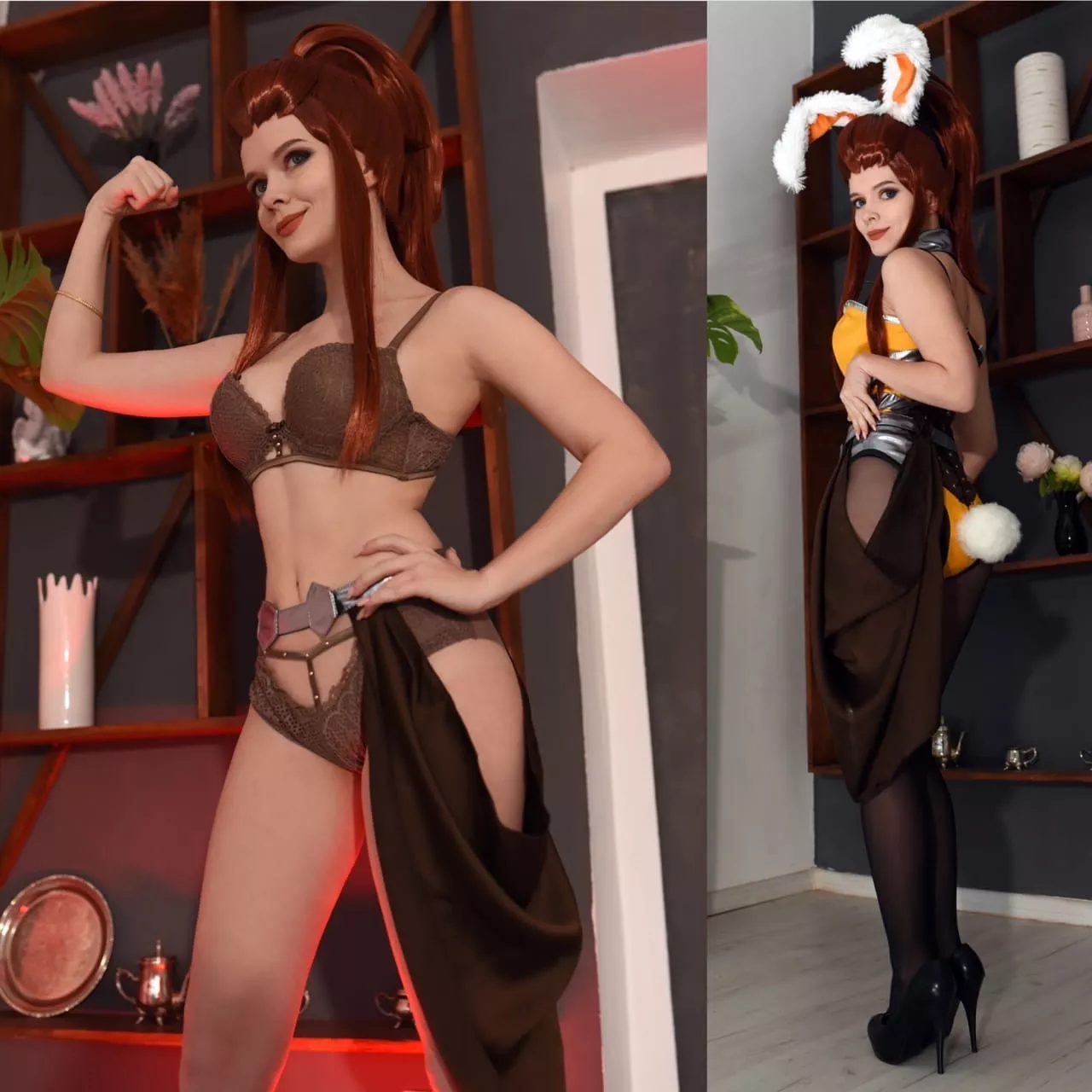 Bunny or lingerie Brigitte?