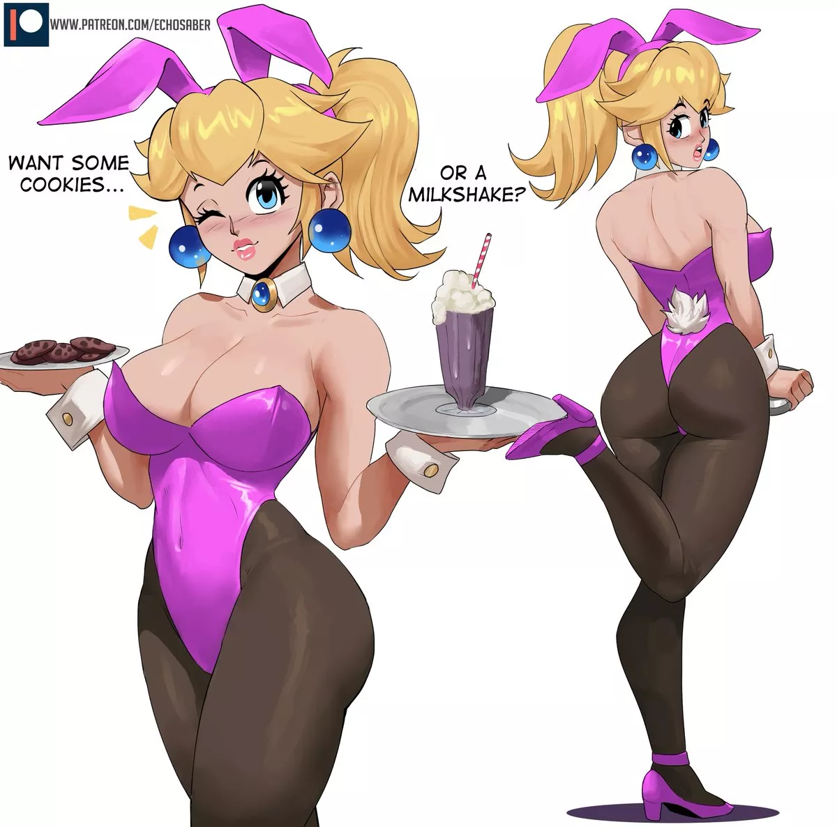 Bunny Peach (Echo Saber) [Super Mario Bros.]