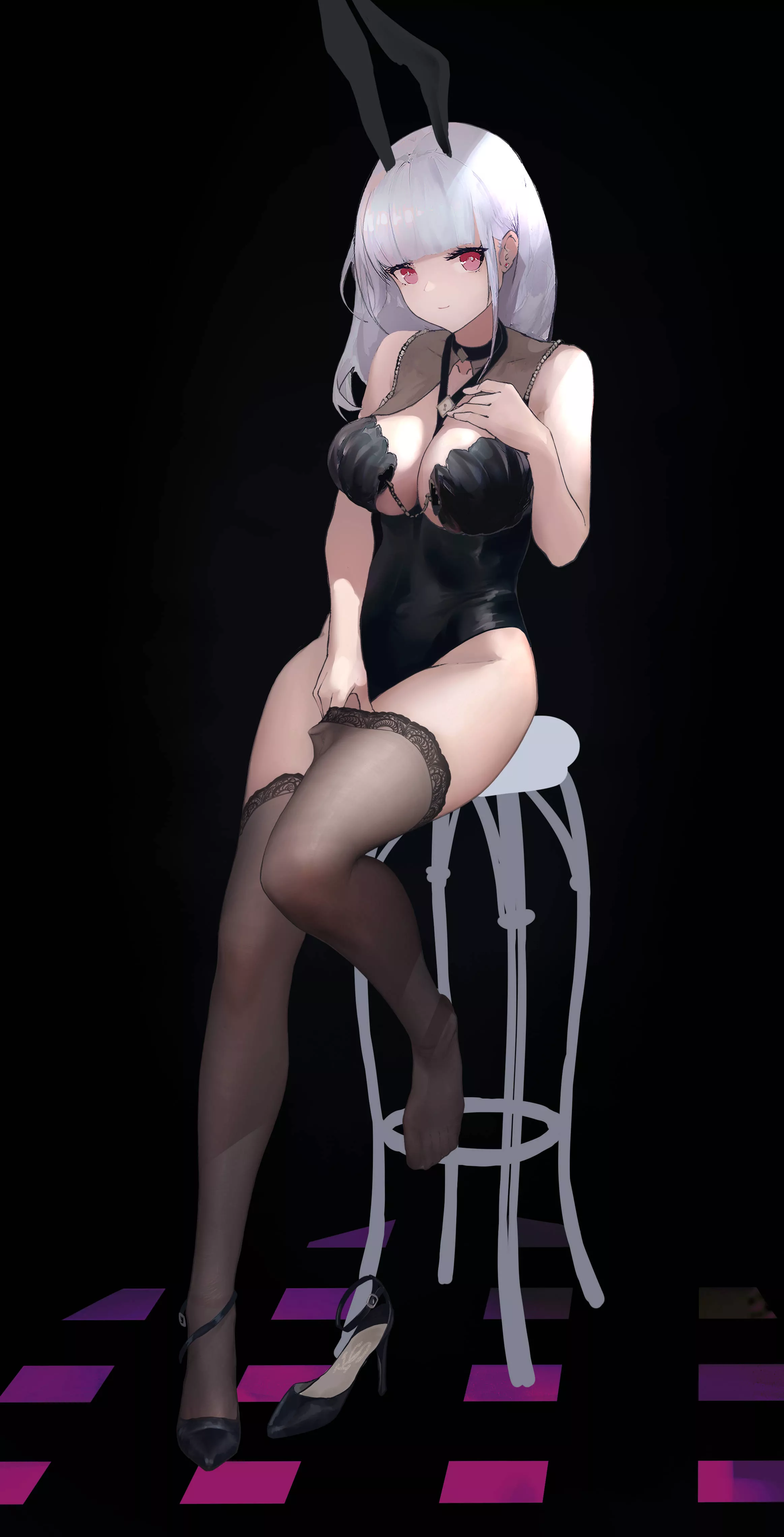 Bunny Stocking Thighs