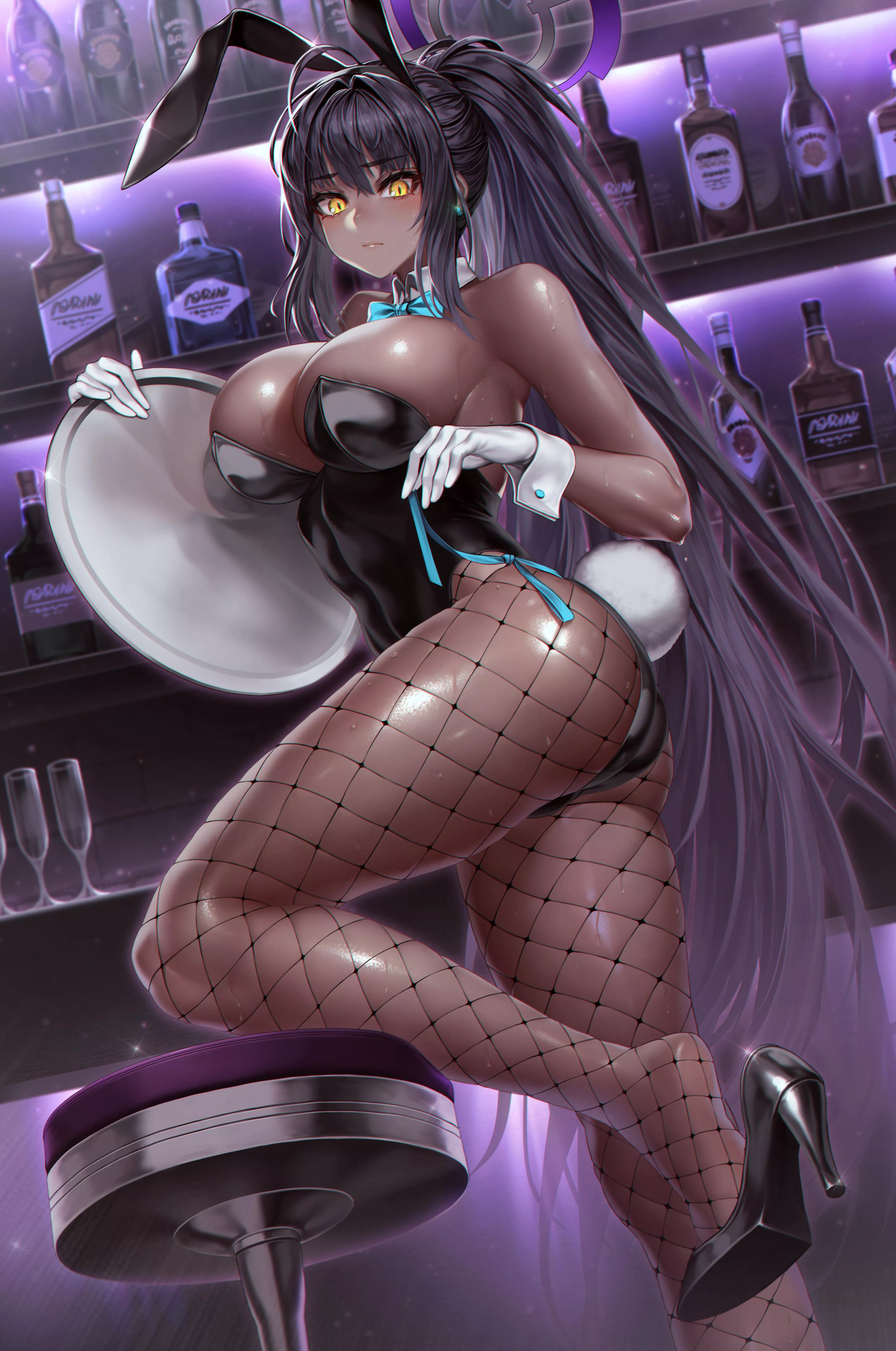 Bunny waitress Karin [Blue Archive]