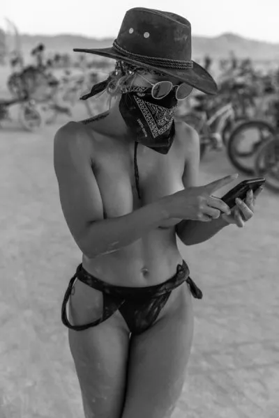 Burning Man tits