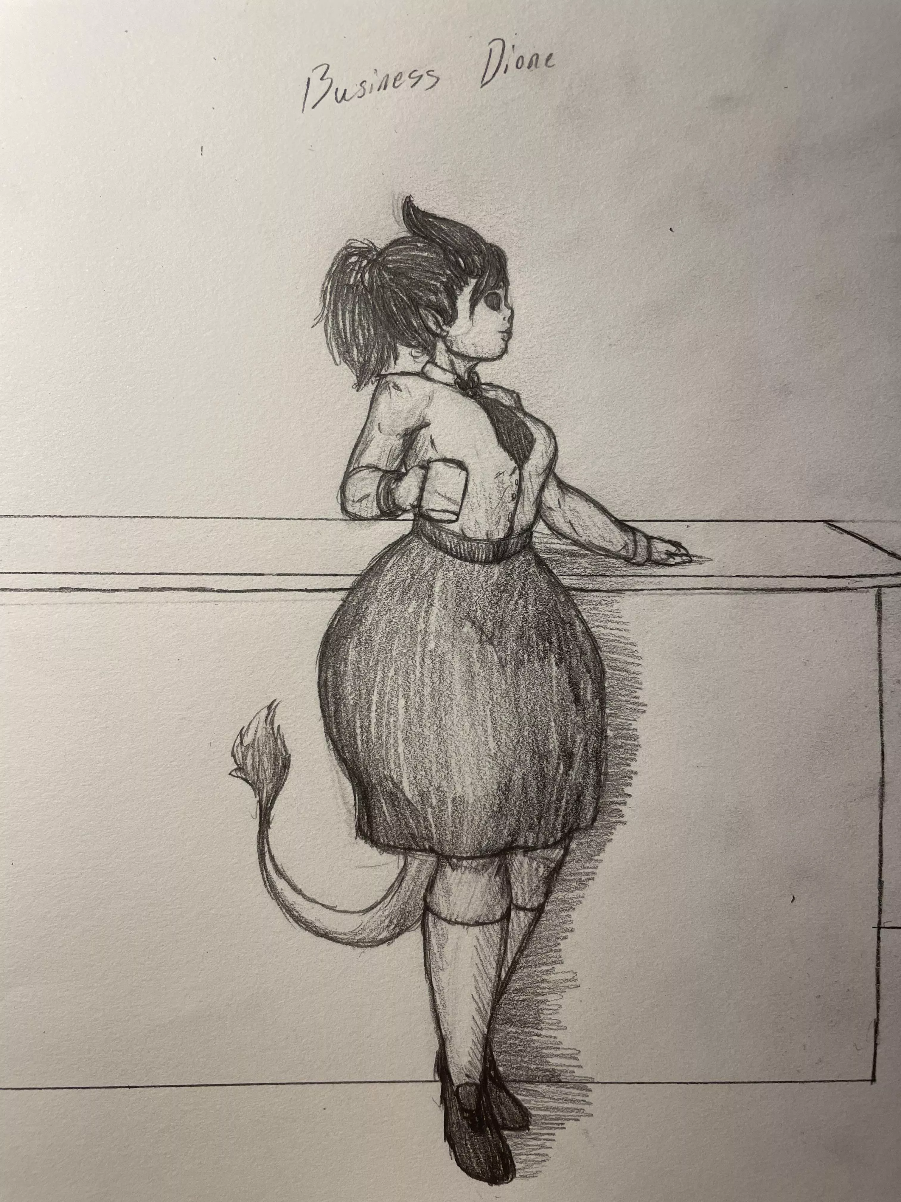 Business Woman Dione, makes you wonder what the Dione doing? (OC)