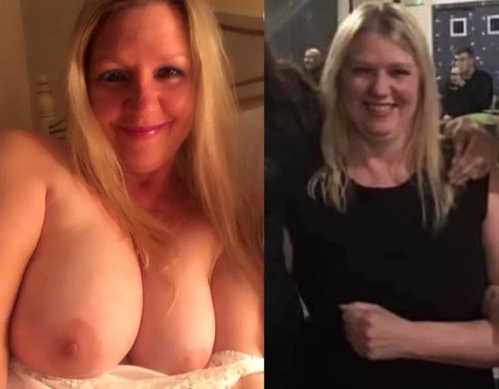 Busty blonde Gilf slut