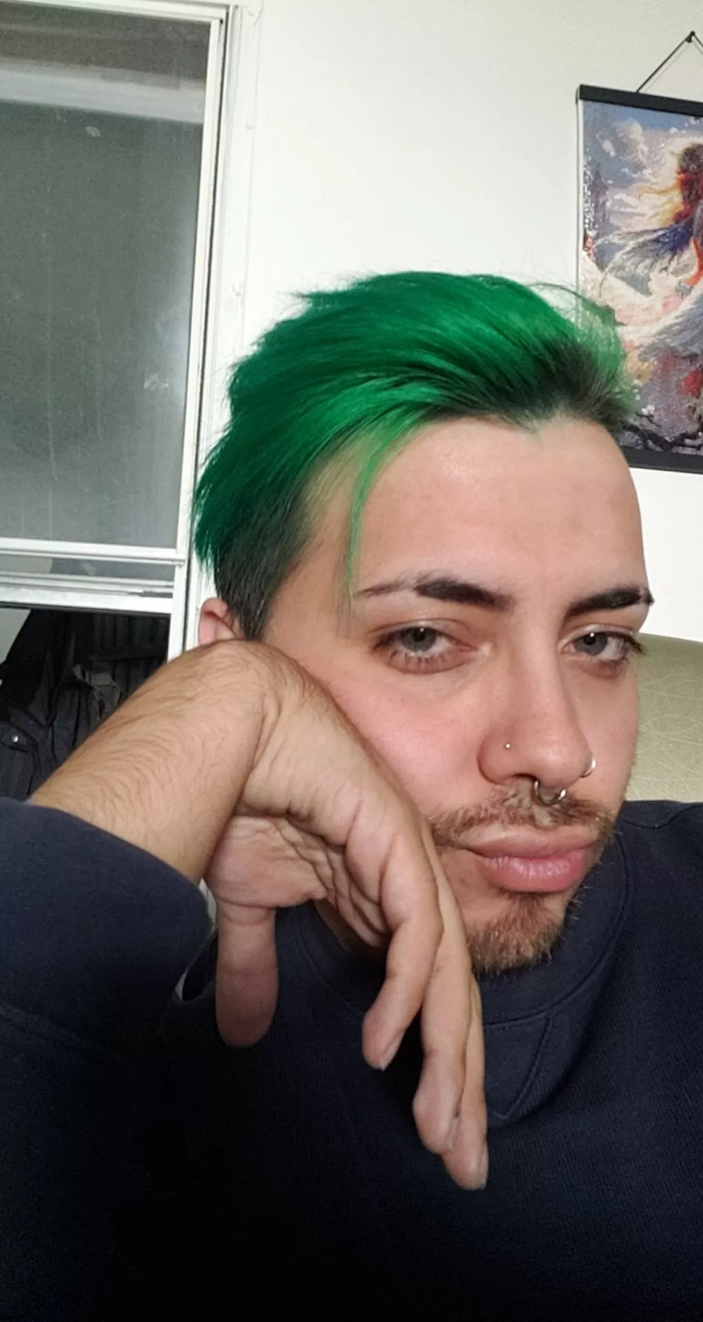 Cake day ! Played destiny 2 all day dyed my hair green and all that jazz!