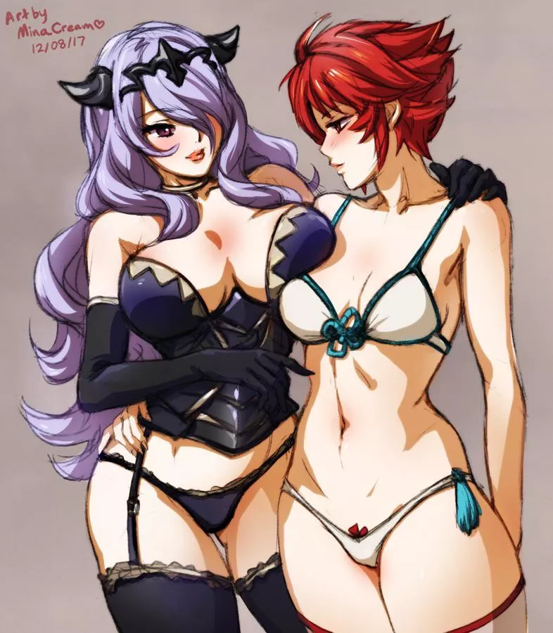 Camilla x Hinoka (MinaCream) [Fire Emblem]