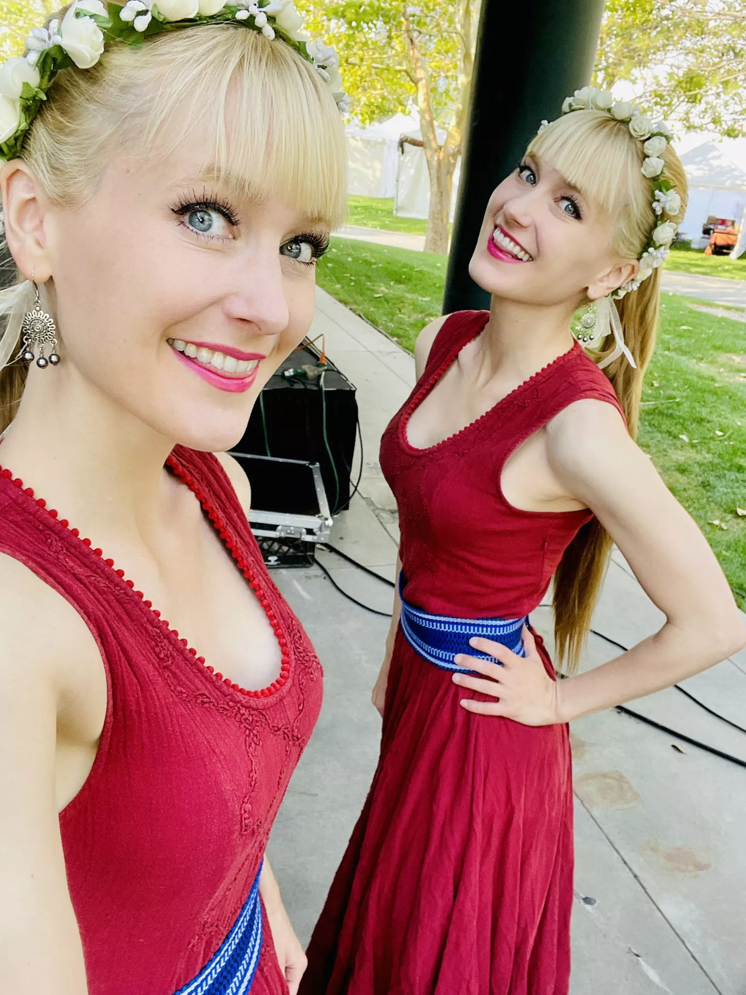 Camille and Kennerly Kitt aka Harp Twins