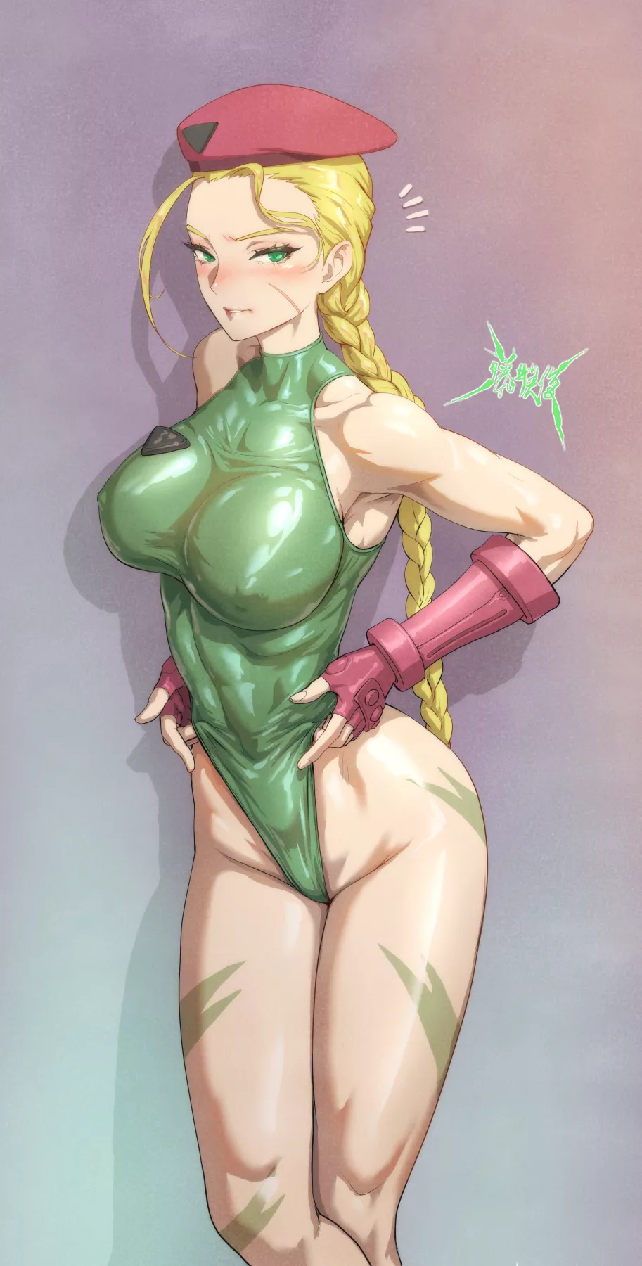 Cammy Highleg Leotard (Fujii Eishun) [Street Fighter]