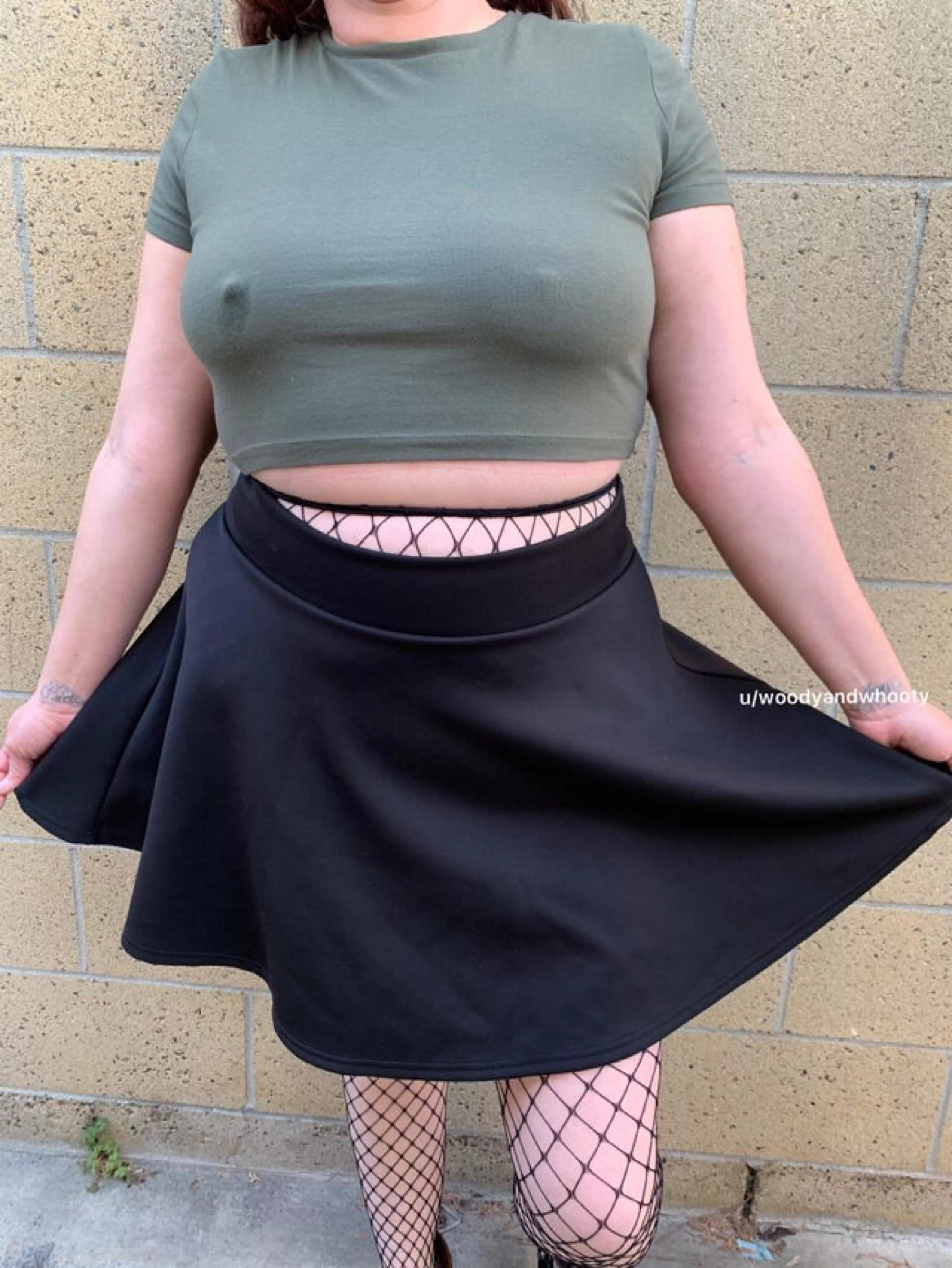 Can hubby watch while you lift my skirt