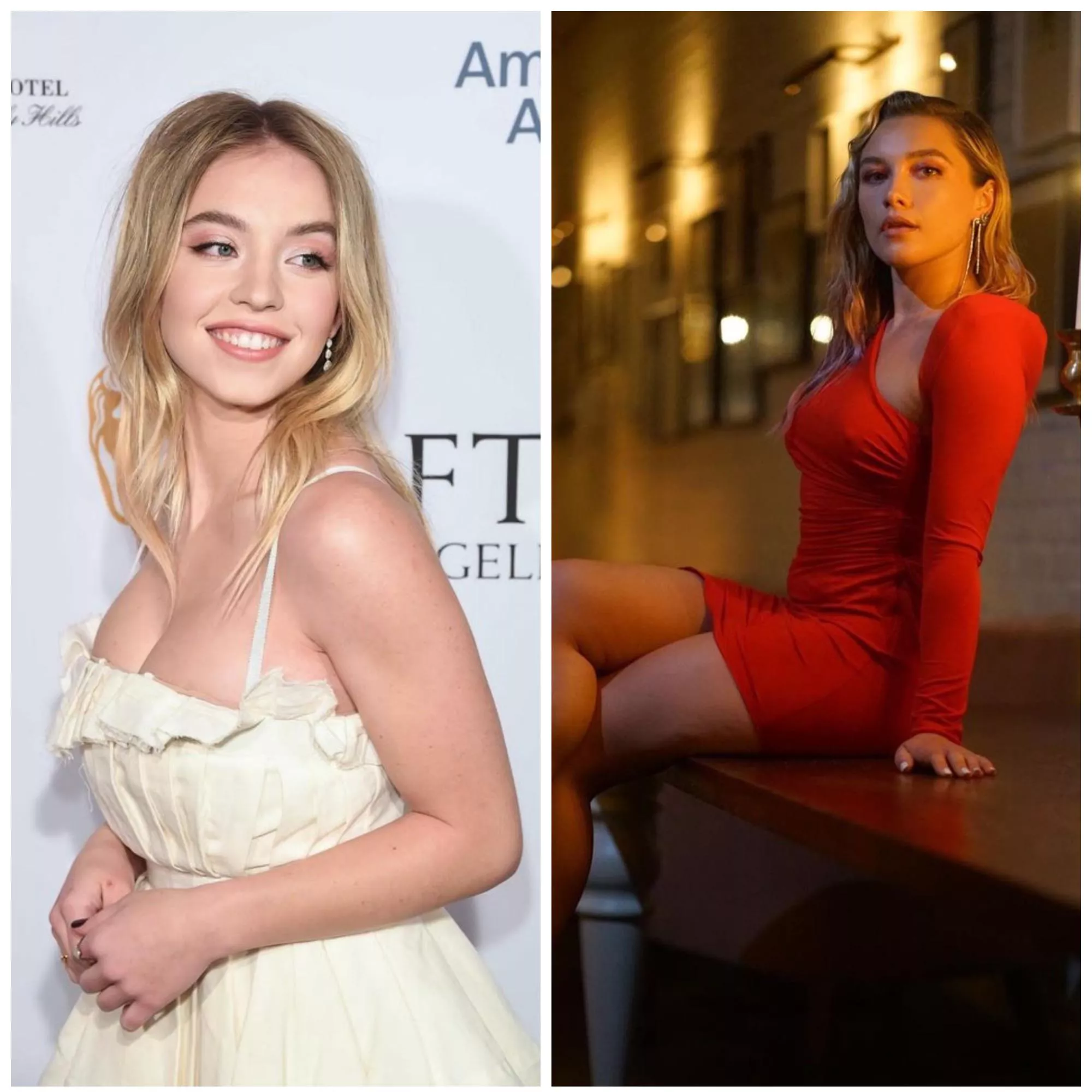 Can someone play as Sydney Sweeney or Florence Pugh for me?