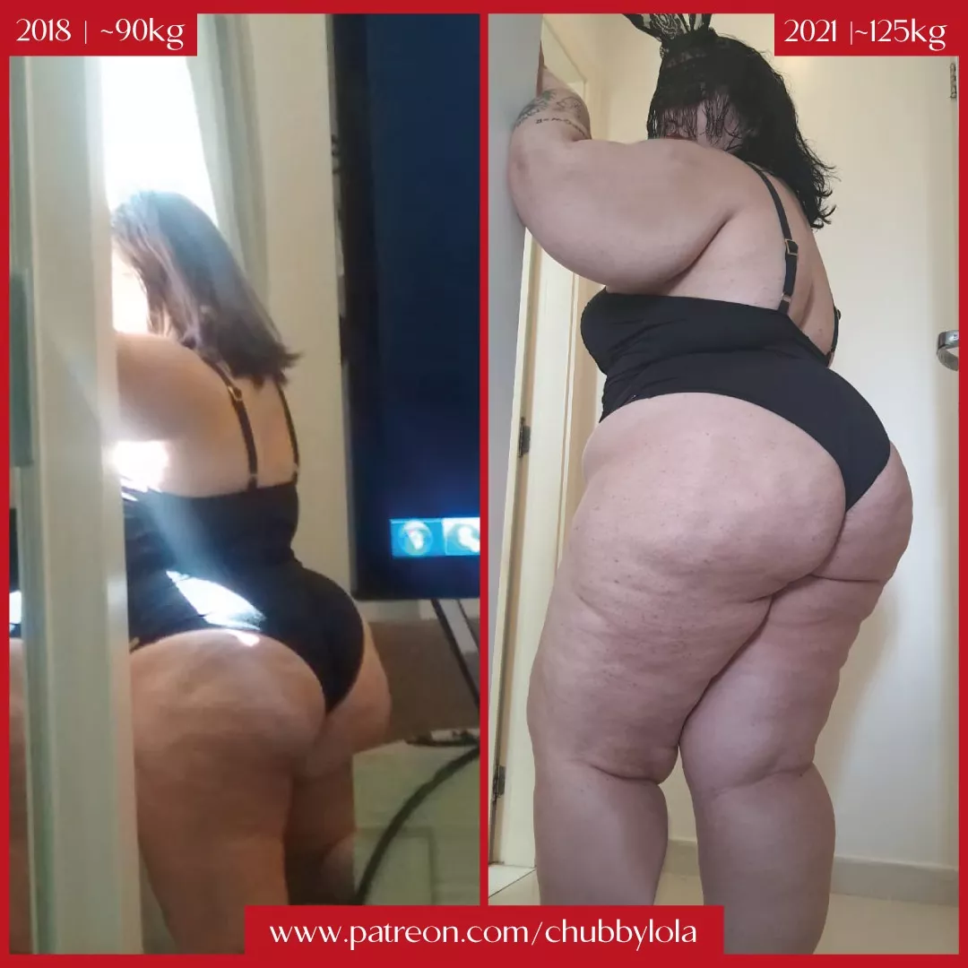 🔥 Can you spot the difference? If not, you should help me get even fatter. If you see it, then you should help me get even fatter too. 🔥 www.patreon.com/chubbylola 🔥