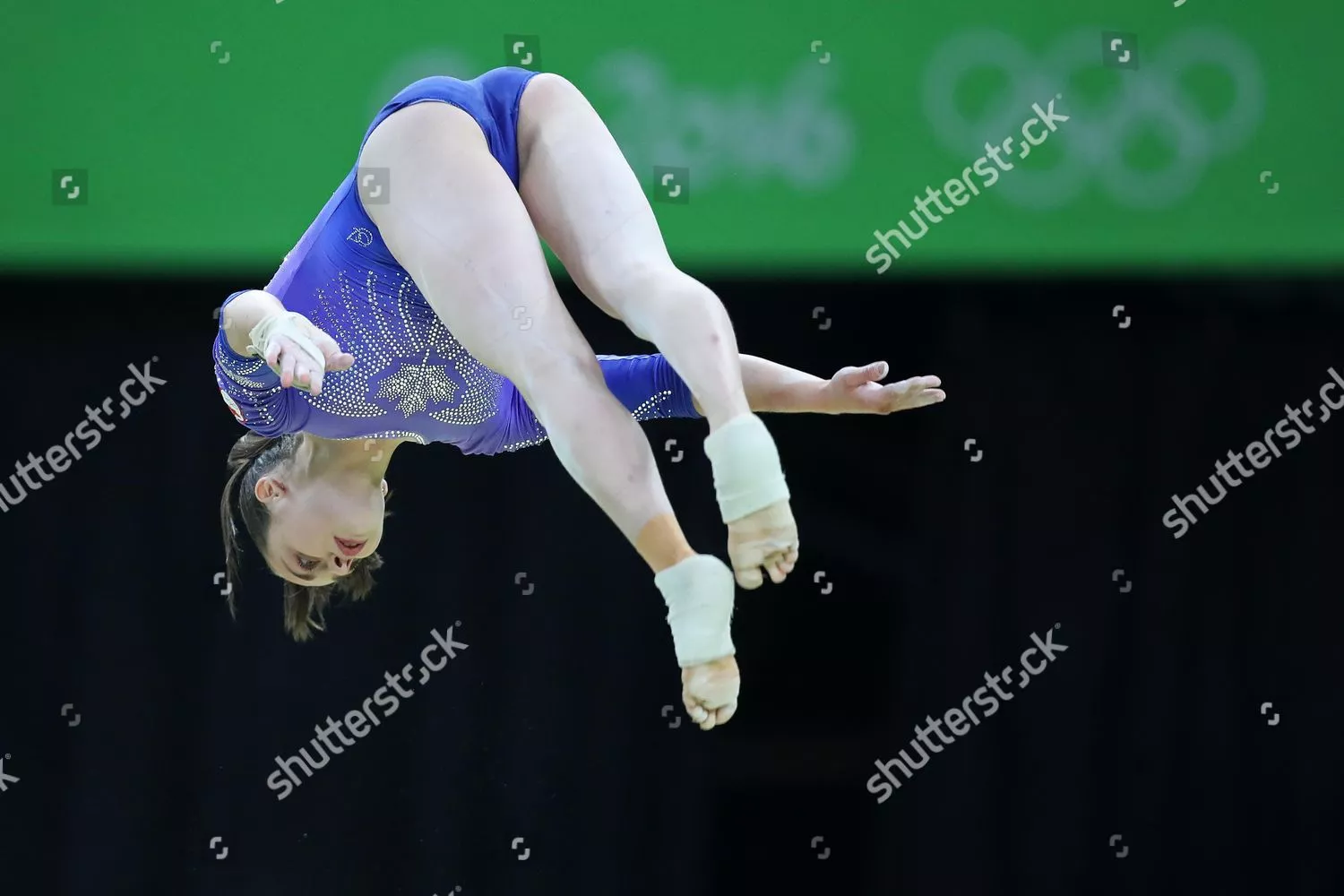 Canadian gymnast Isabela Onyshko cameltoe at Rio Olympics 2016