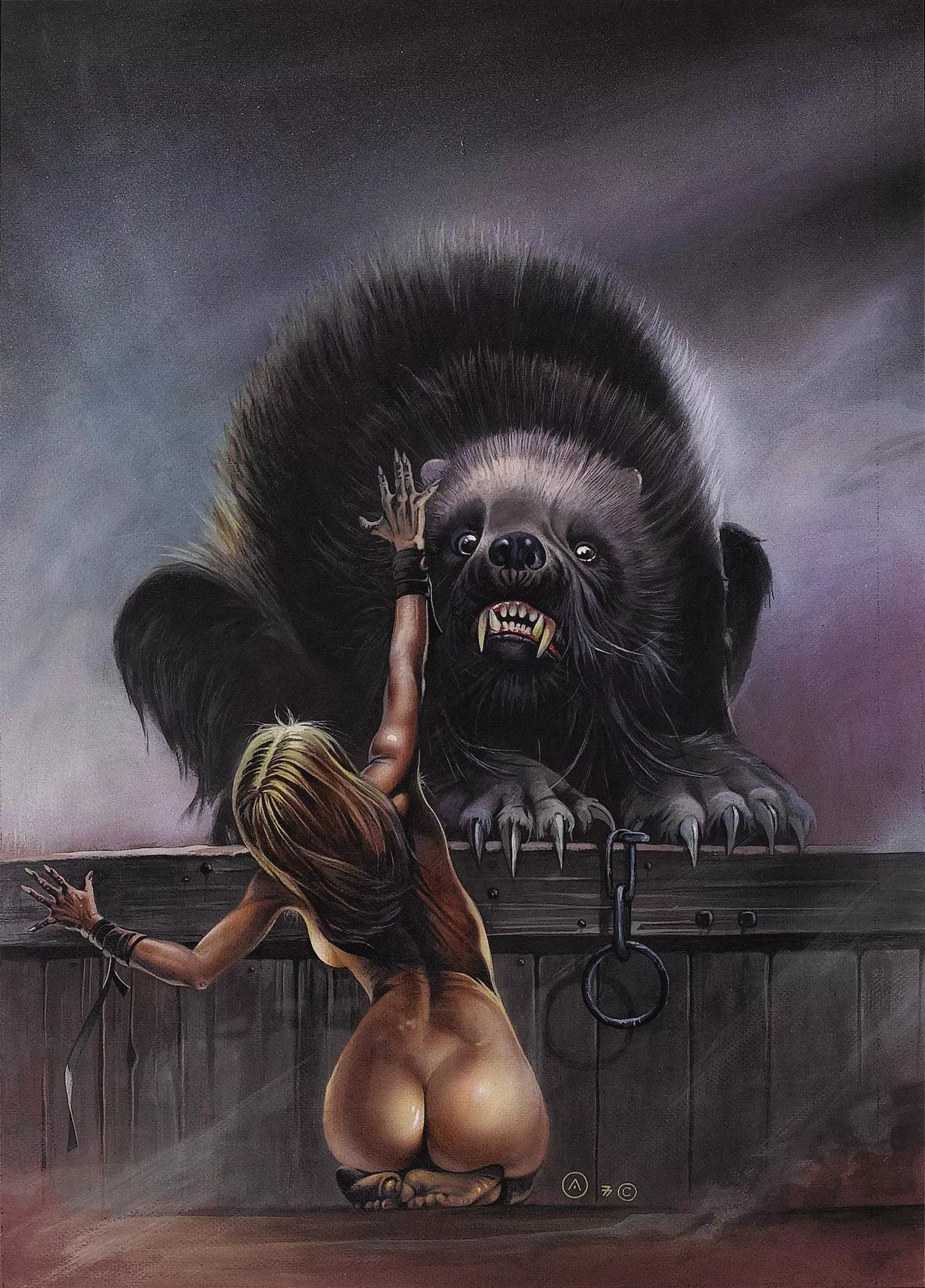 Captive of Gor by Chris Achilleos (1975)