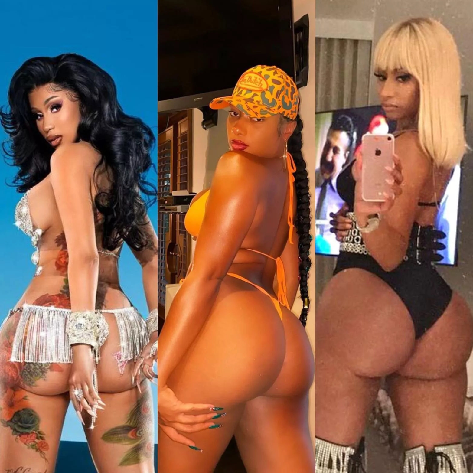 Cardi B, Megan Thee Stallion & Nicki Minaj