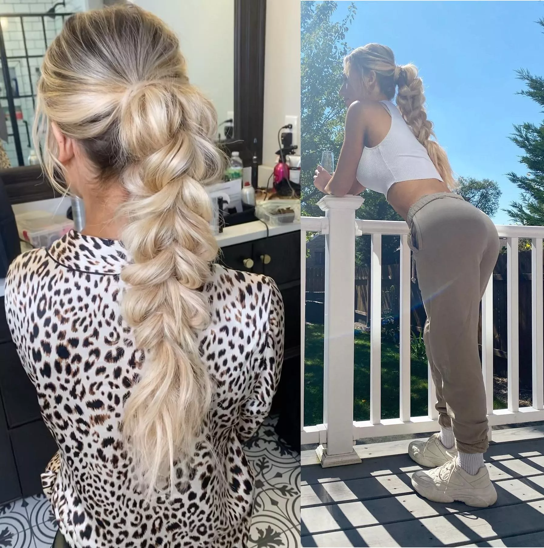 Carmella in that position with that ponytail = fun