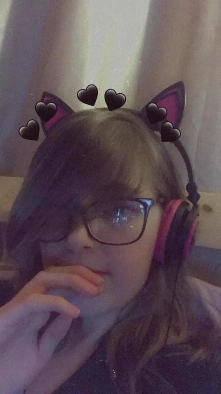 Cat headphones ðŸ–¤