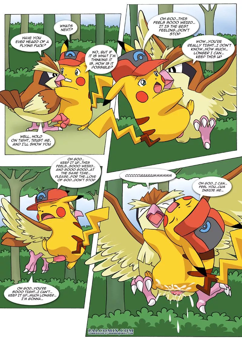 Catch them all challenge # 16 - Pidgey [ Artist: bbmbbf / character: ashchu / copyright: palcomix]