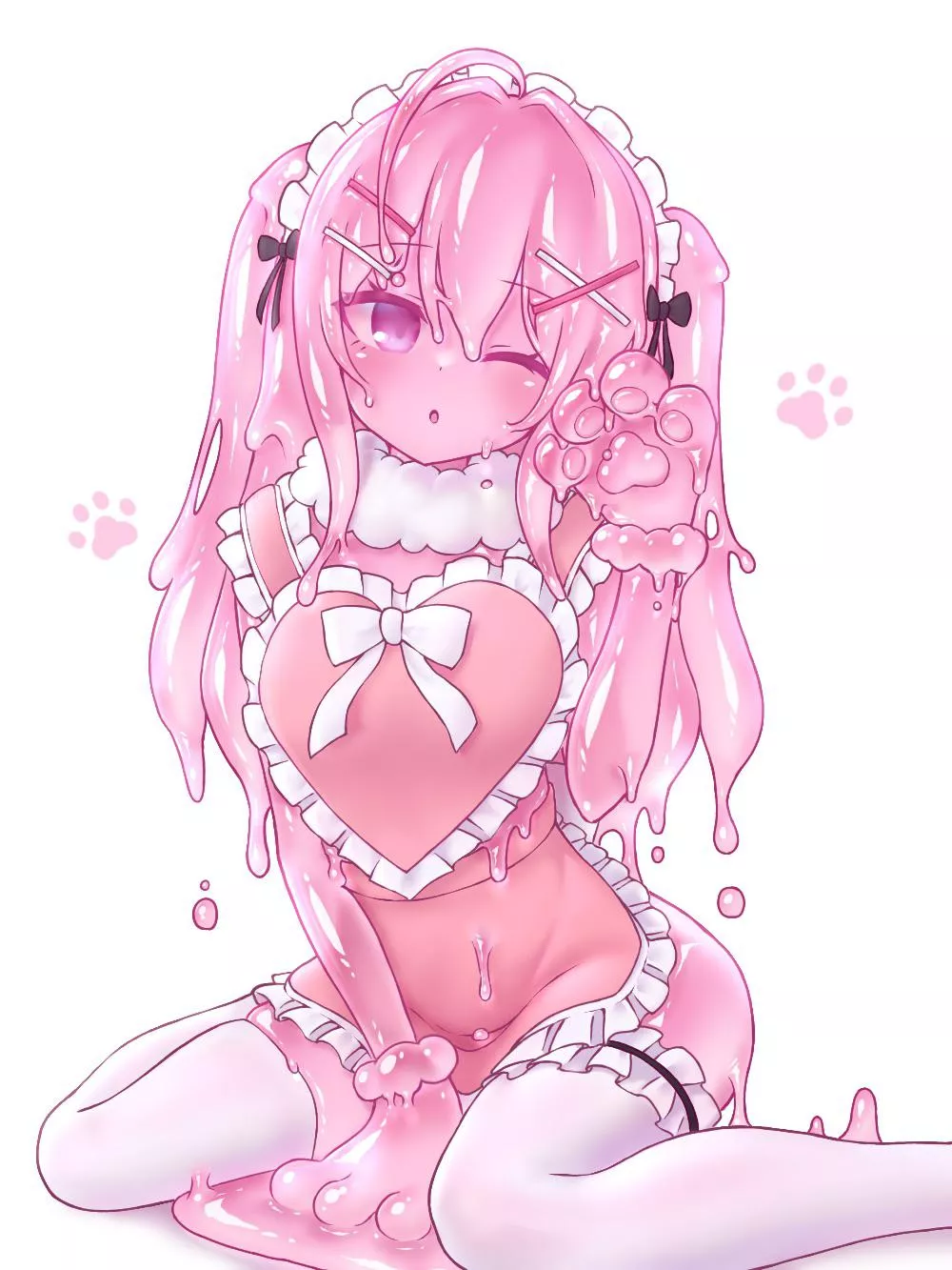 Catgirlslime or is it just morphed hands?