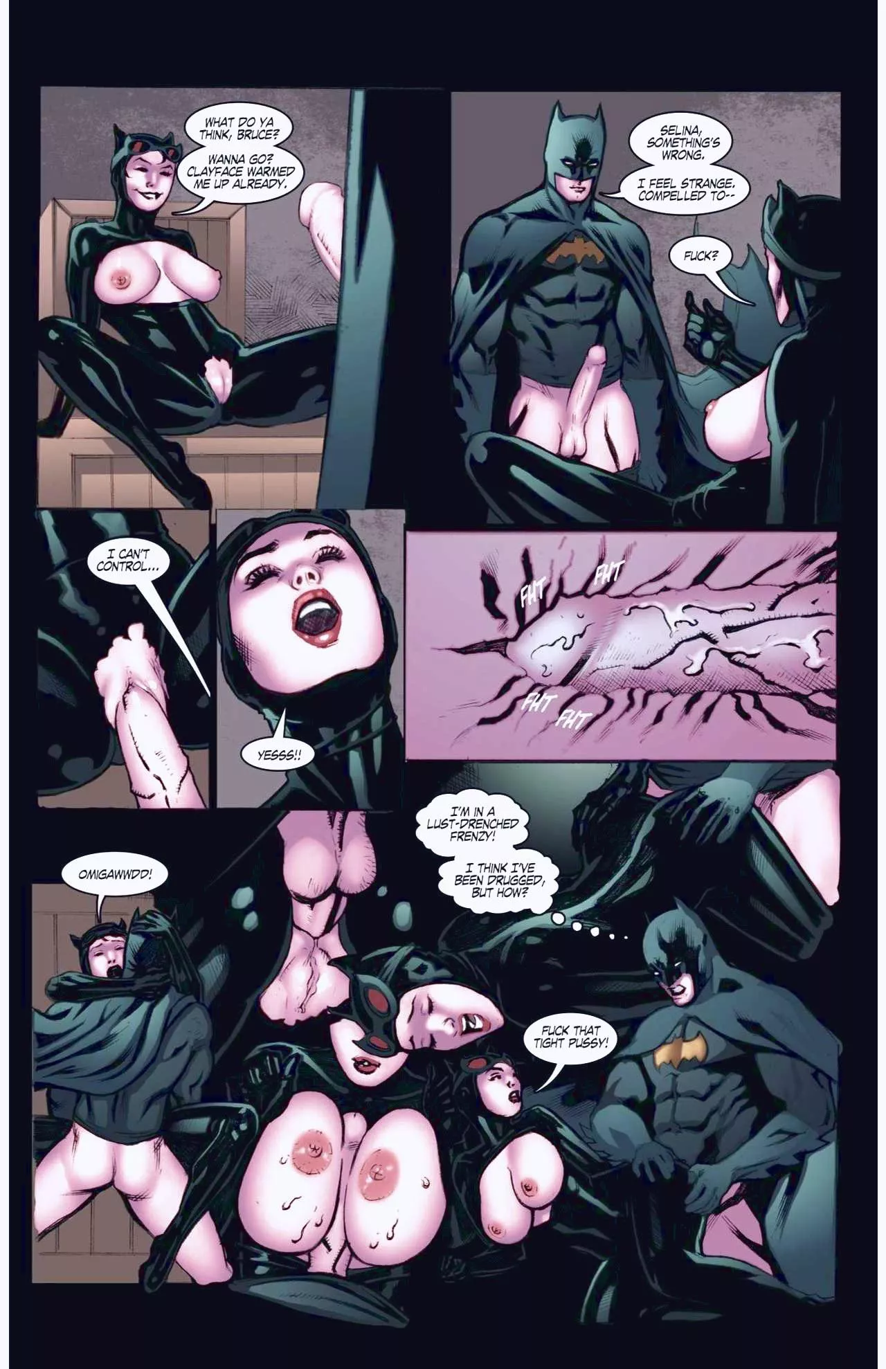 Catwoman gets fucked by batman