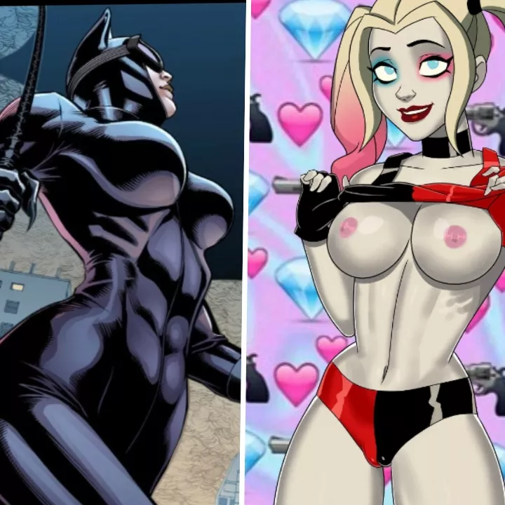 Catwoman vs harley quinn