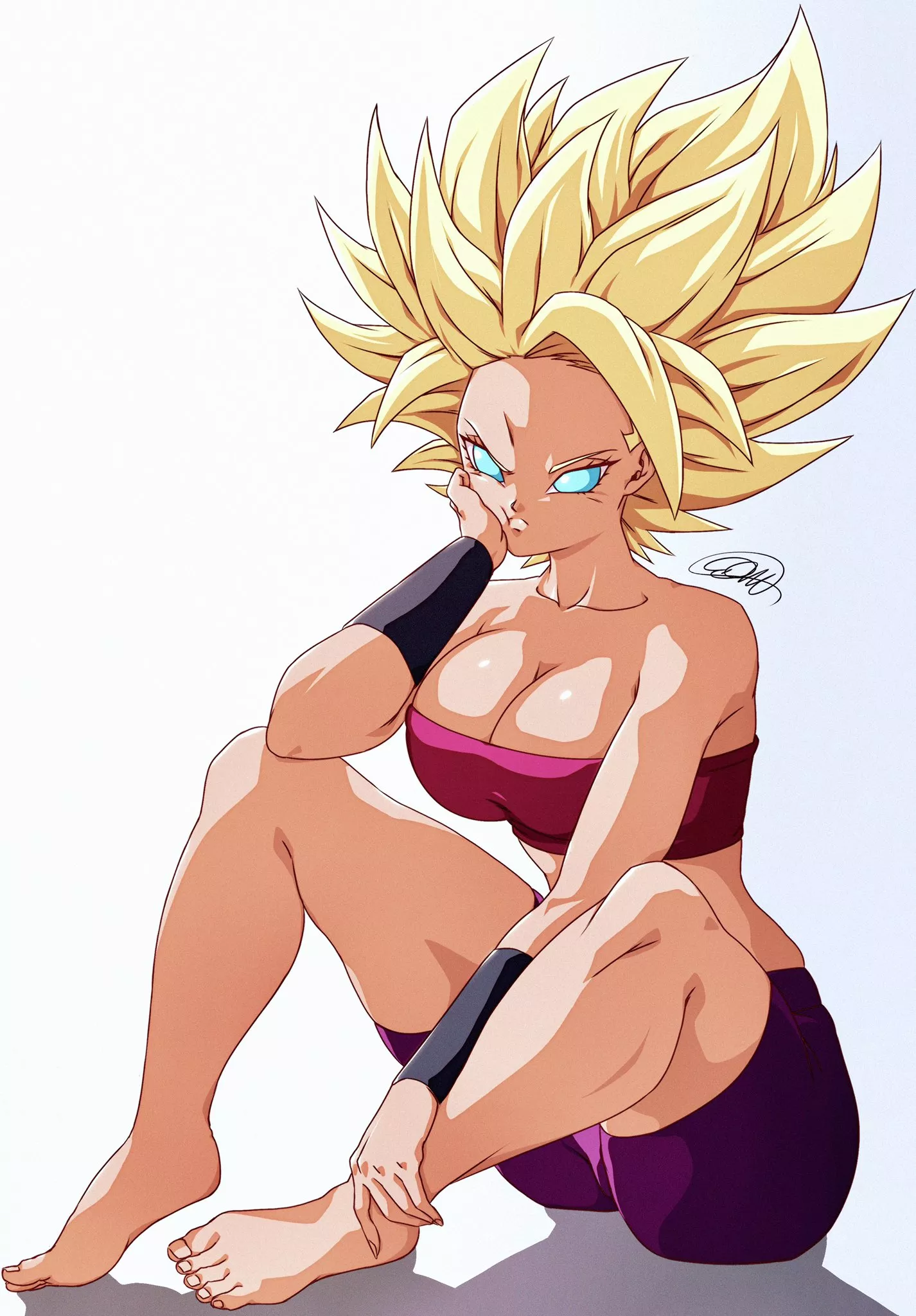 Caulifla's SSJ2 Training (DaArriMari) [Dragonball Super]