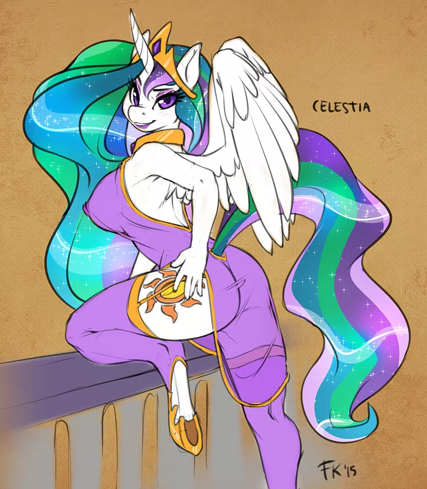 Celestia's Hind Quarters [FluffKevlar]