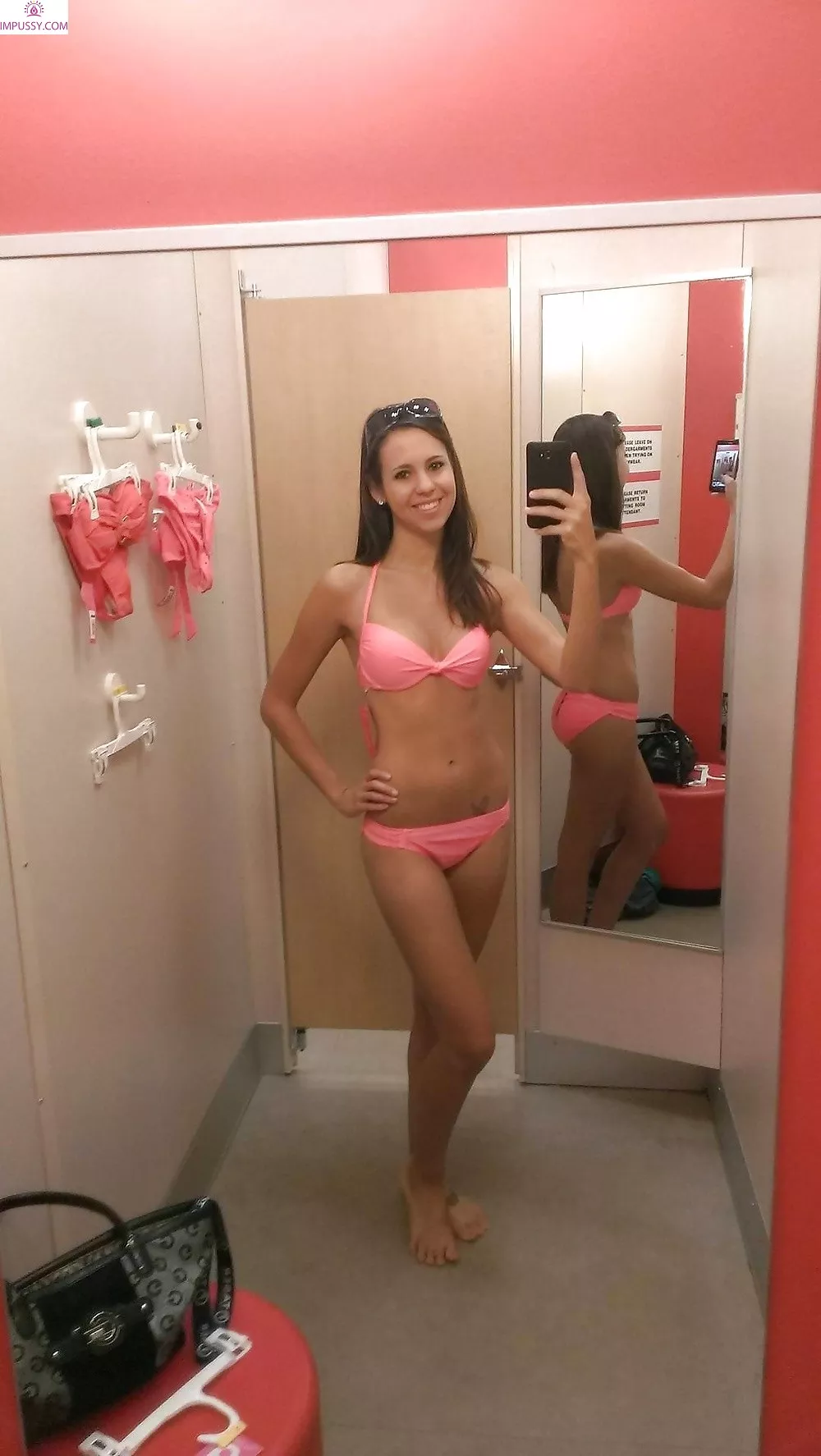 Changing room selfie