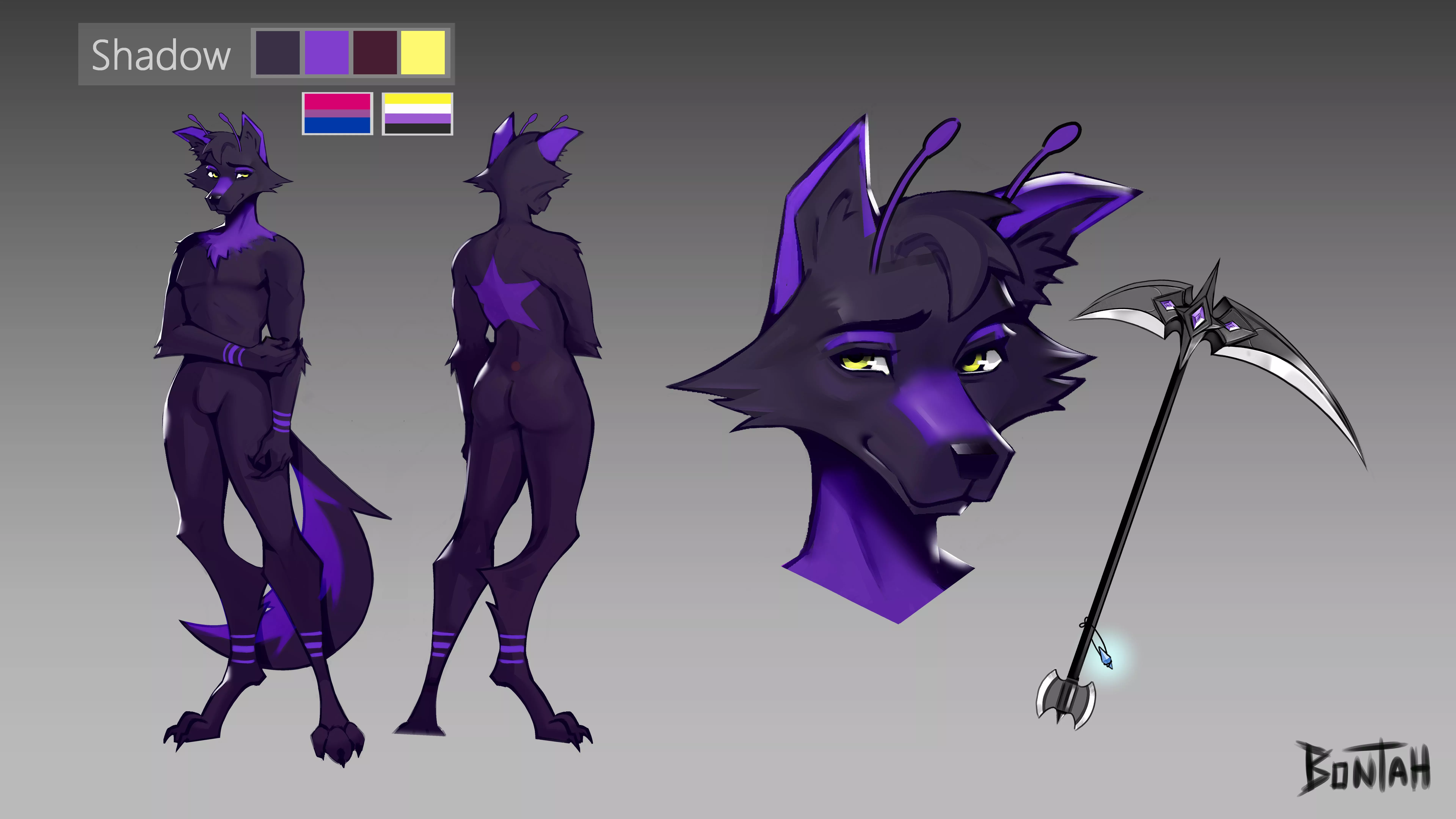 Character Sheet Commission [Art by me]