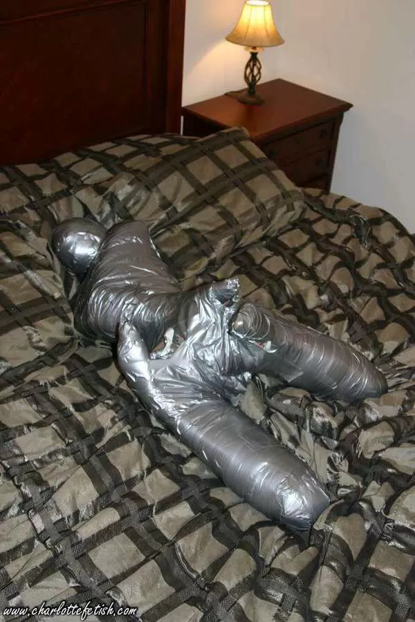 Charlotteâ€™s extreme duct tape mummification