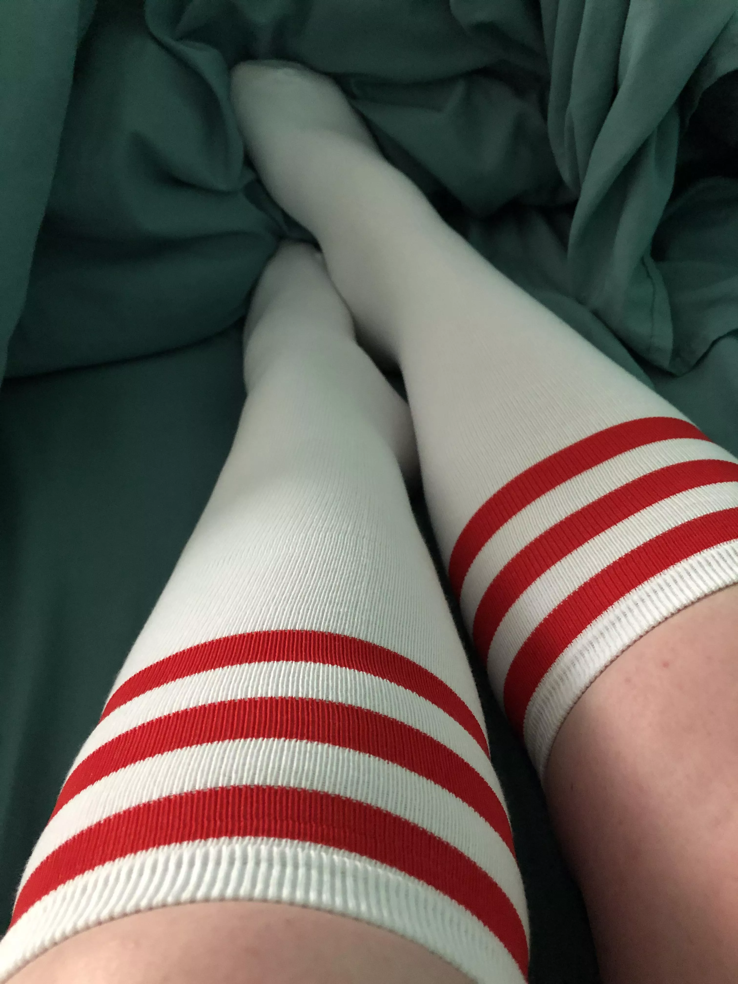 Check out my tube socks (F)