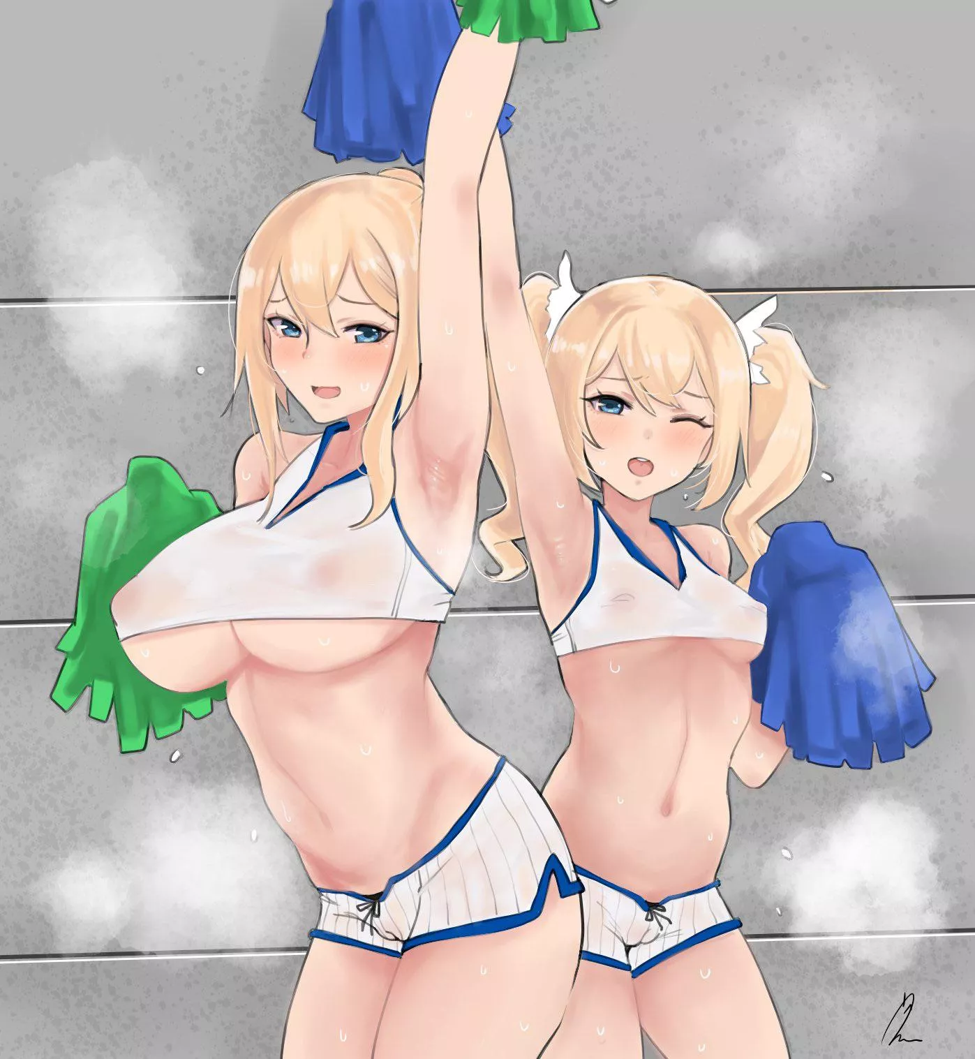 Cheerleader sisters