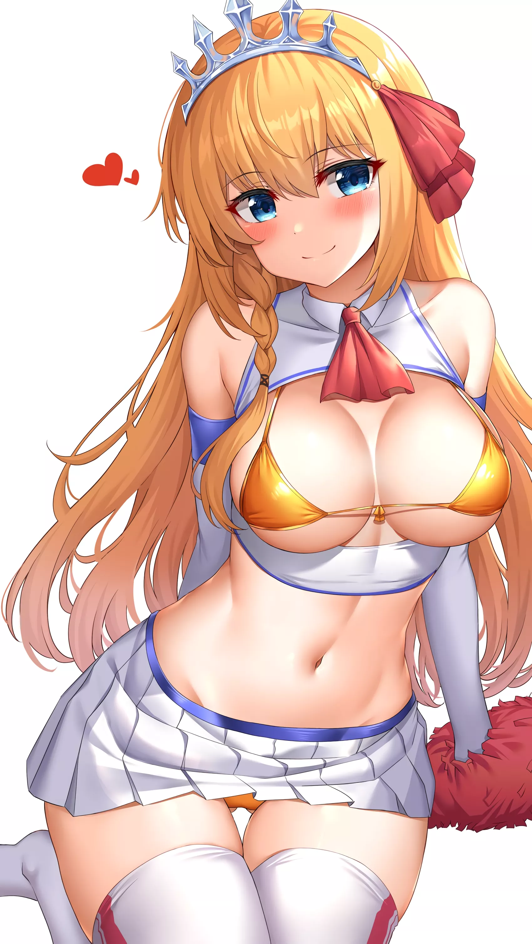 Cheerleader with front-tie top [Princess Connect! Re:Dive]